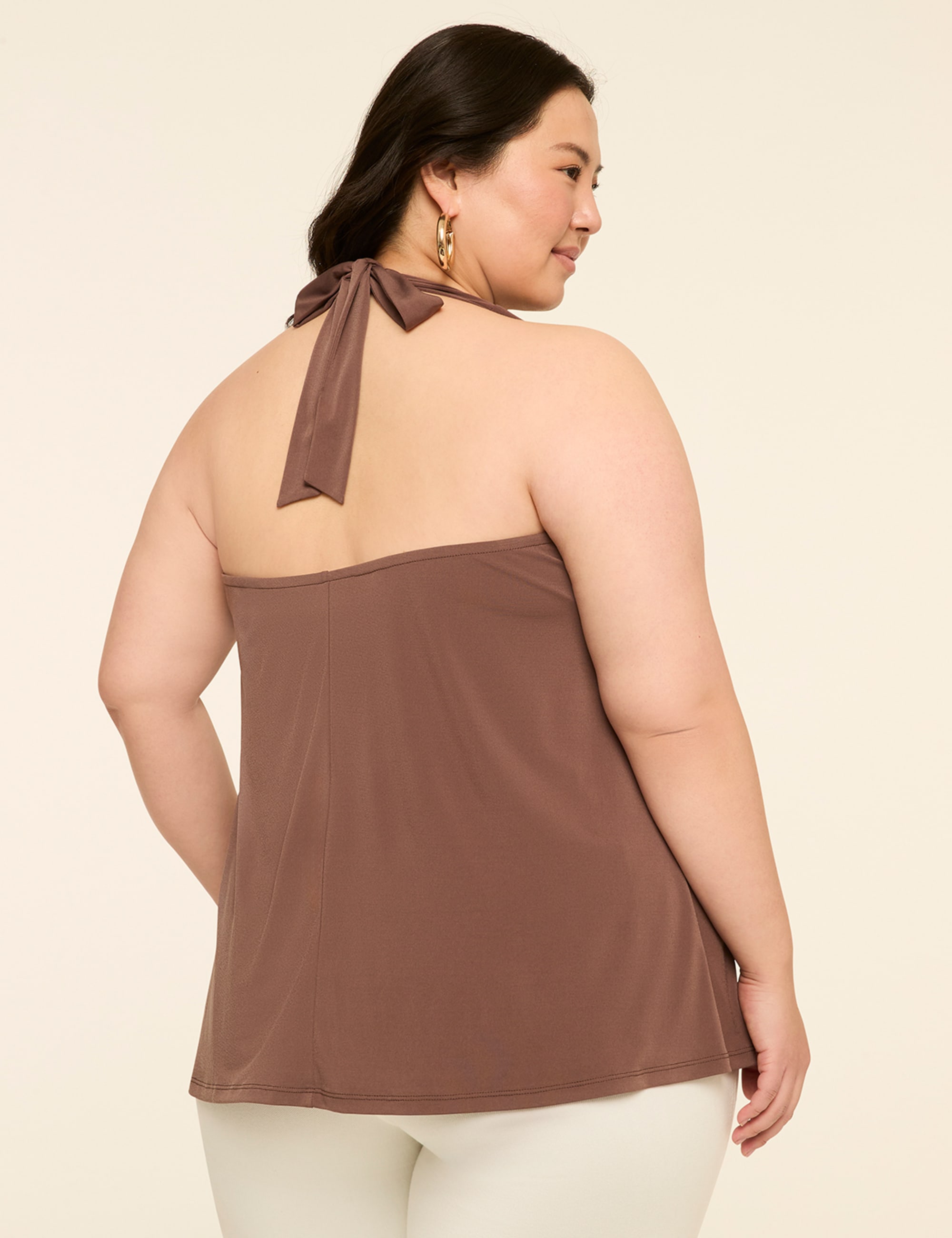 Tie-Neck Halter Top