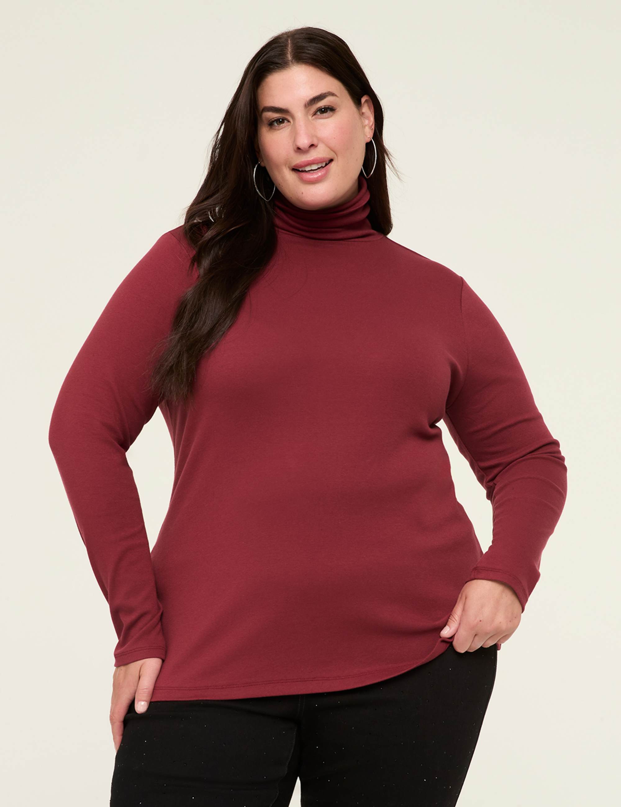 Turtleneck Top