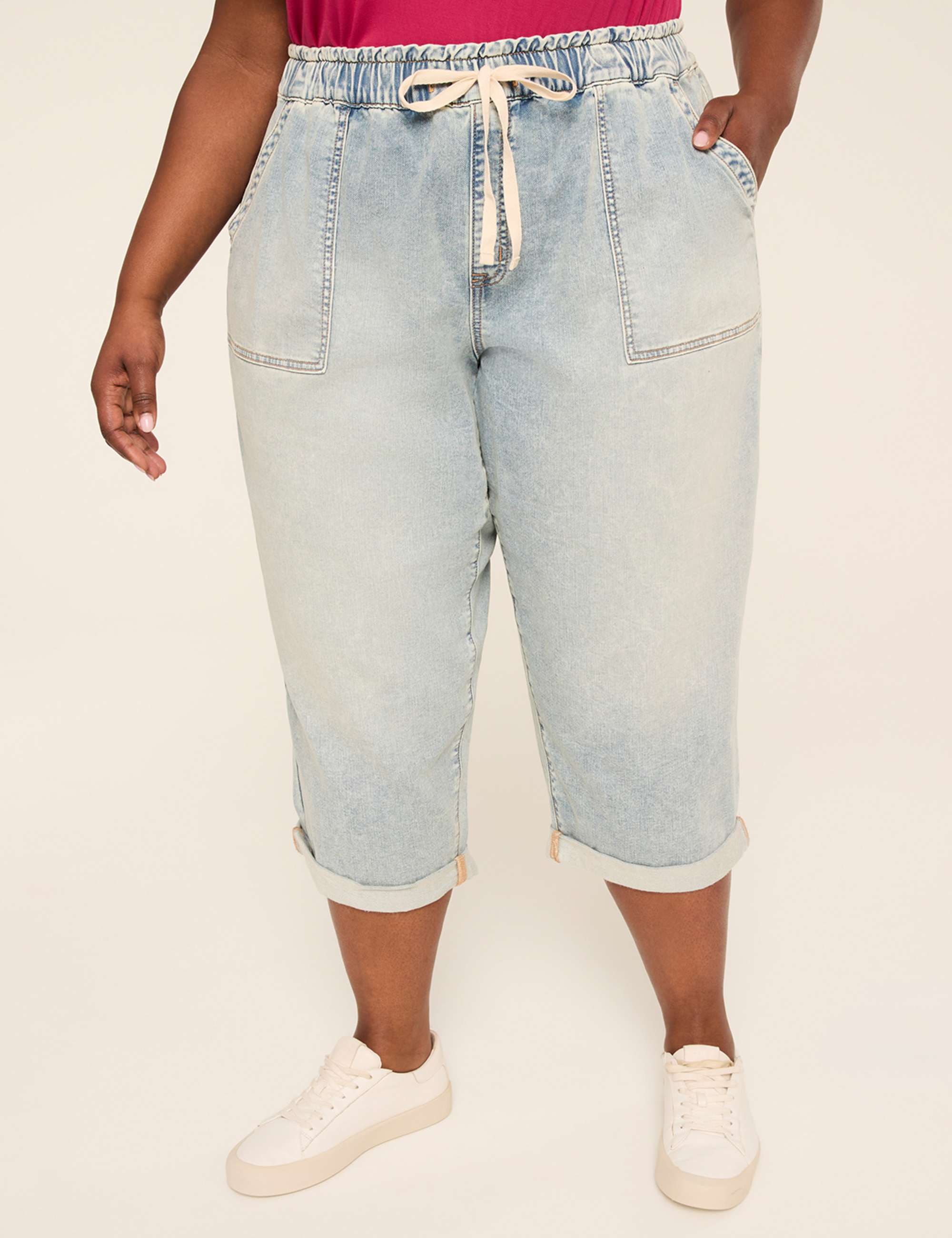 Cloud Knit Pull-On Capri
