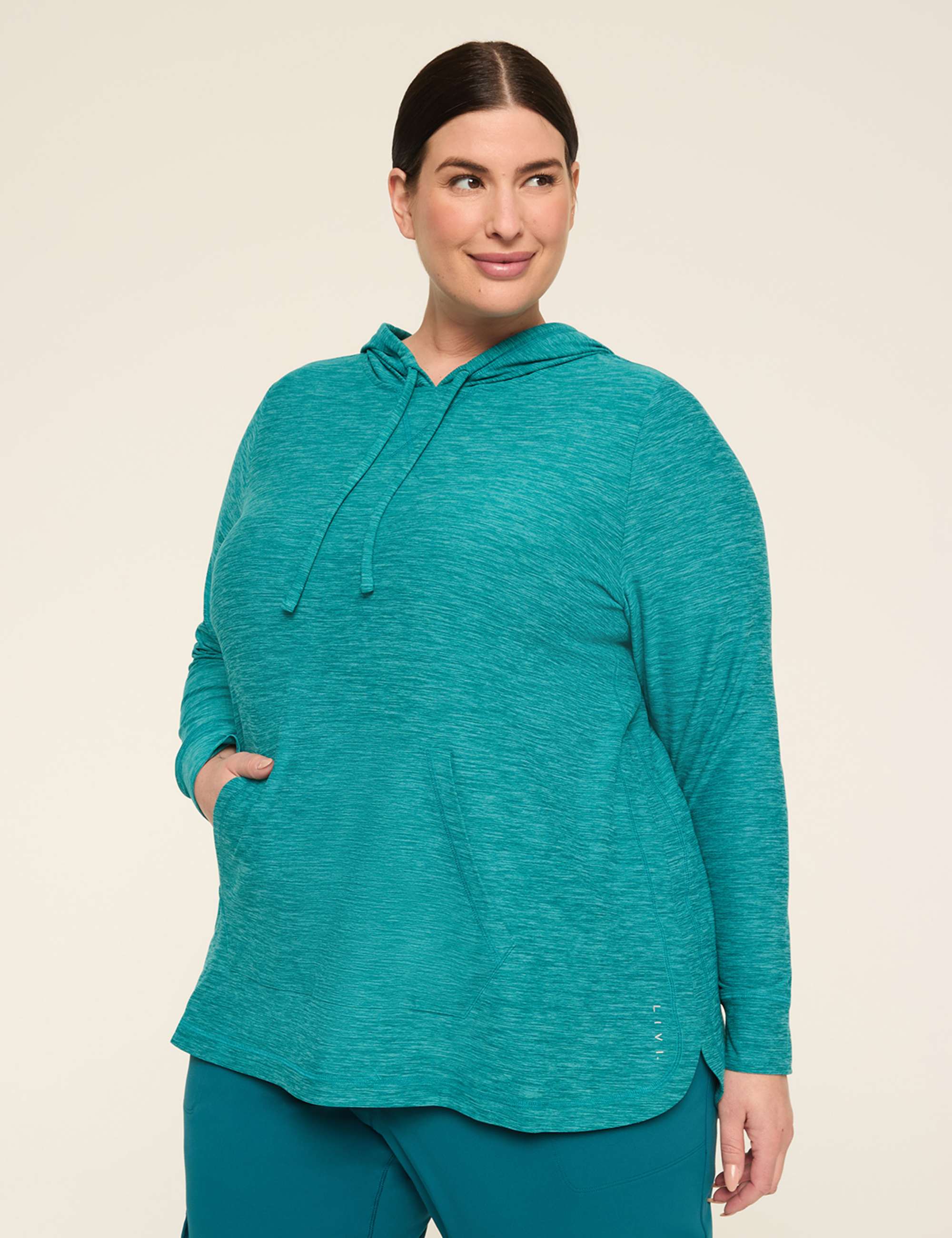 LIVI Soft Marled Long-Sleeve Hoodie