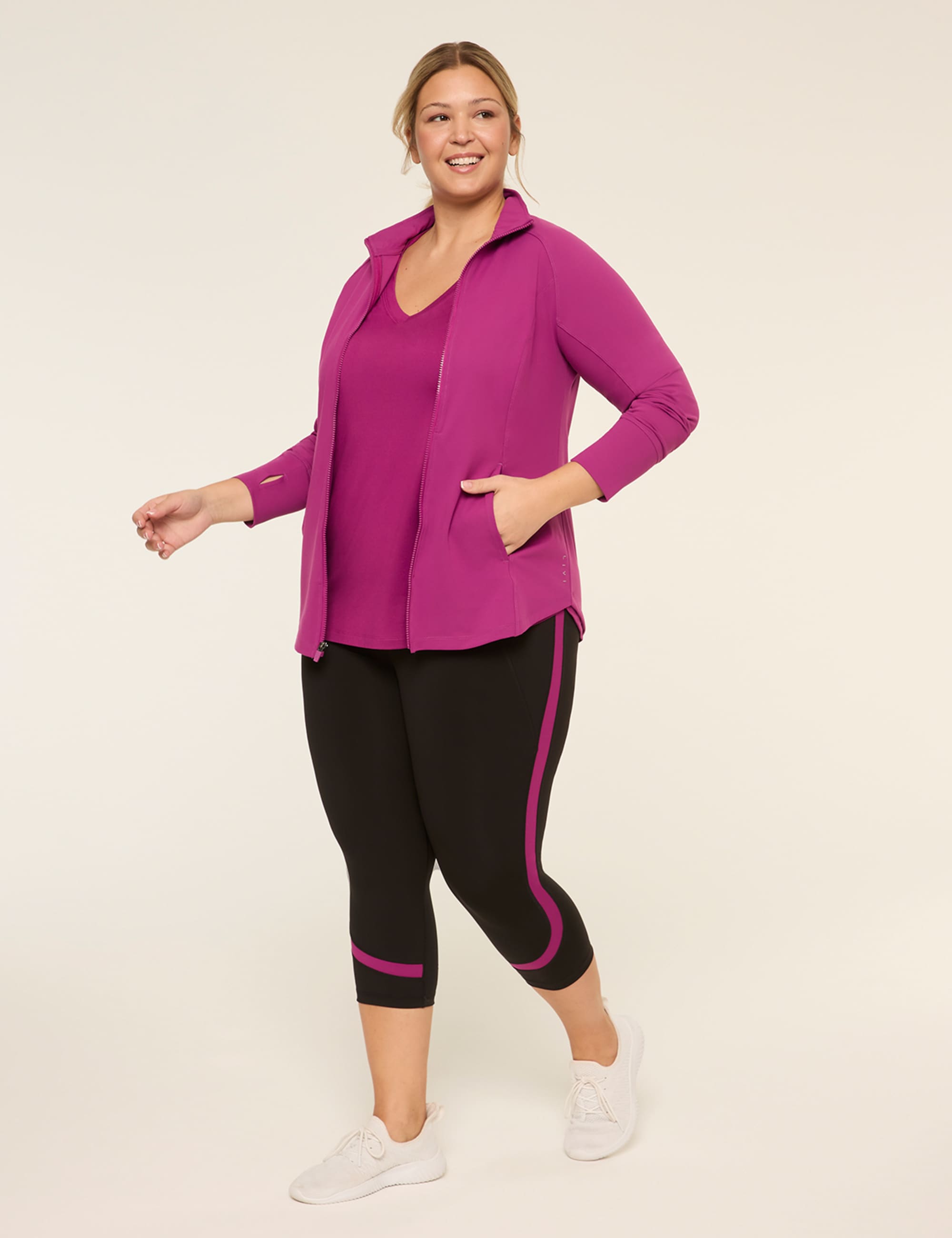 LIVI Soft Zip-Front Jacket