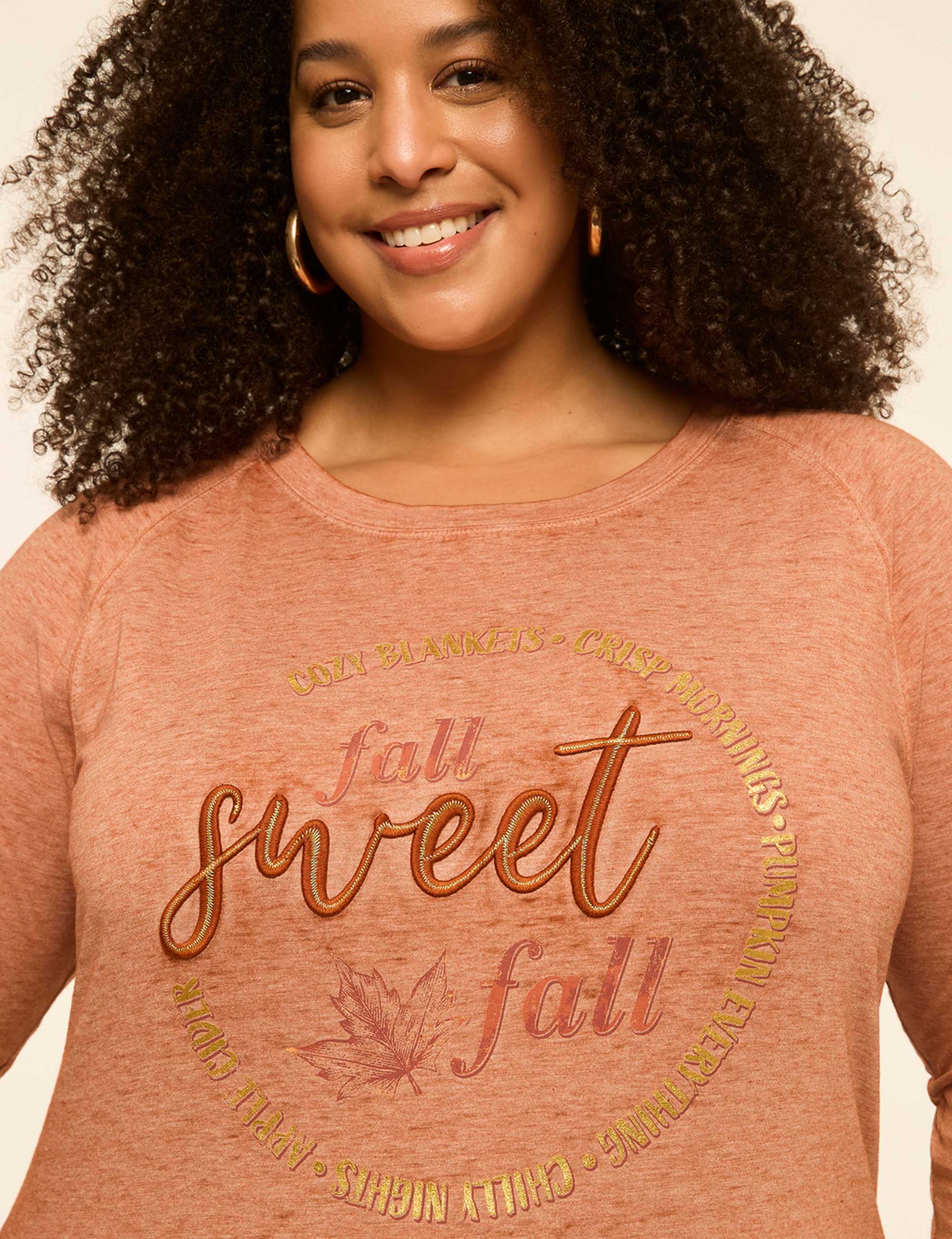 Fall Sweet Fall Long-Sleeve Graphic Tee