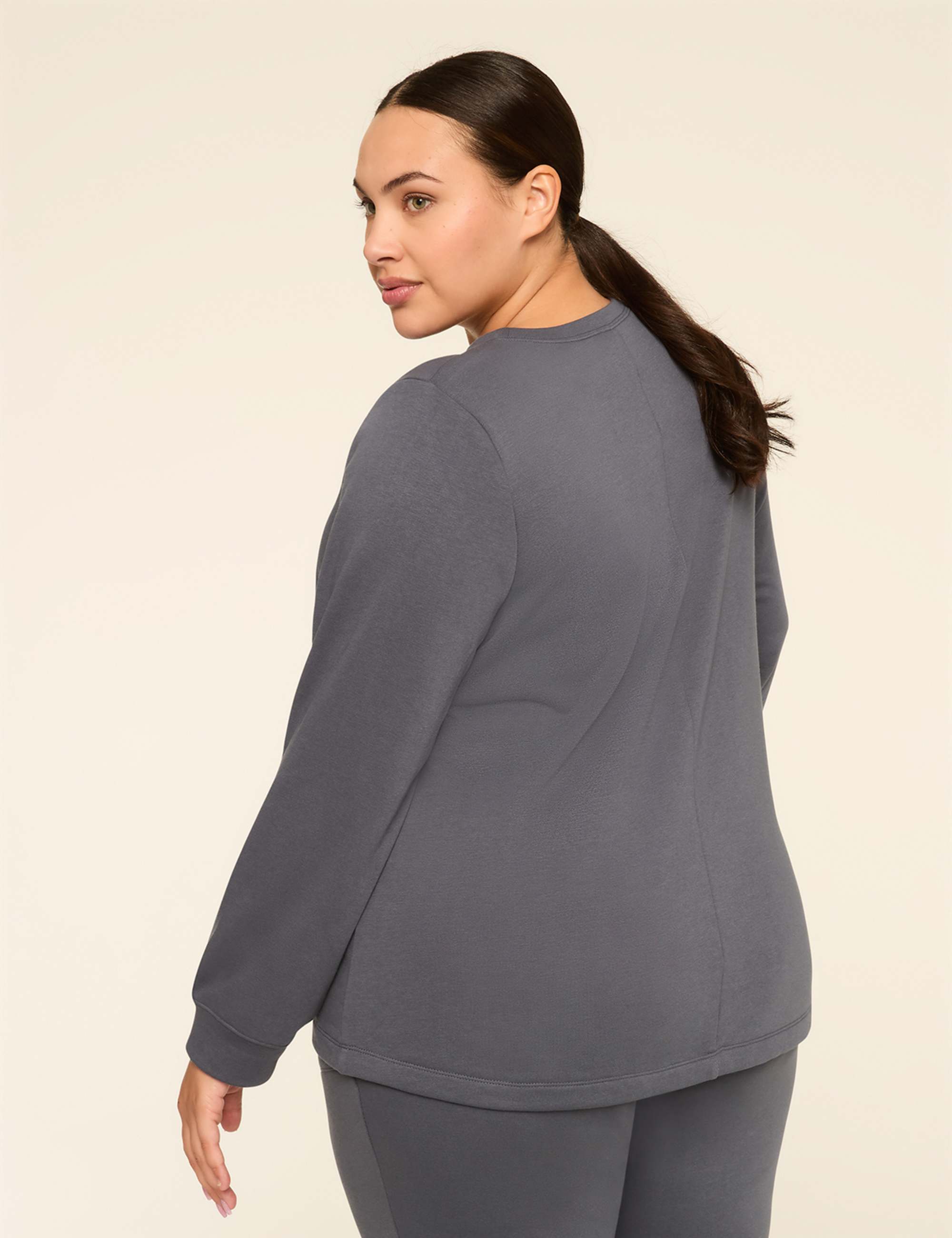 LIVI Crew-Neck French Terry Sweatshirt