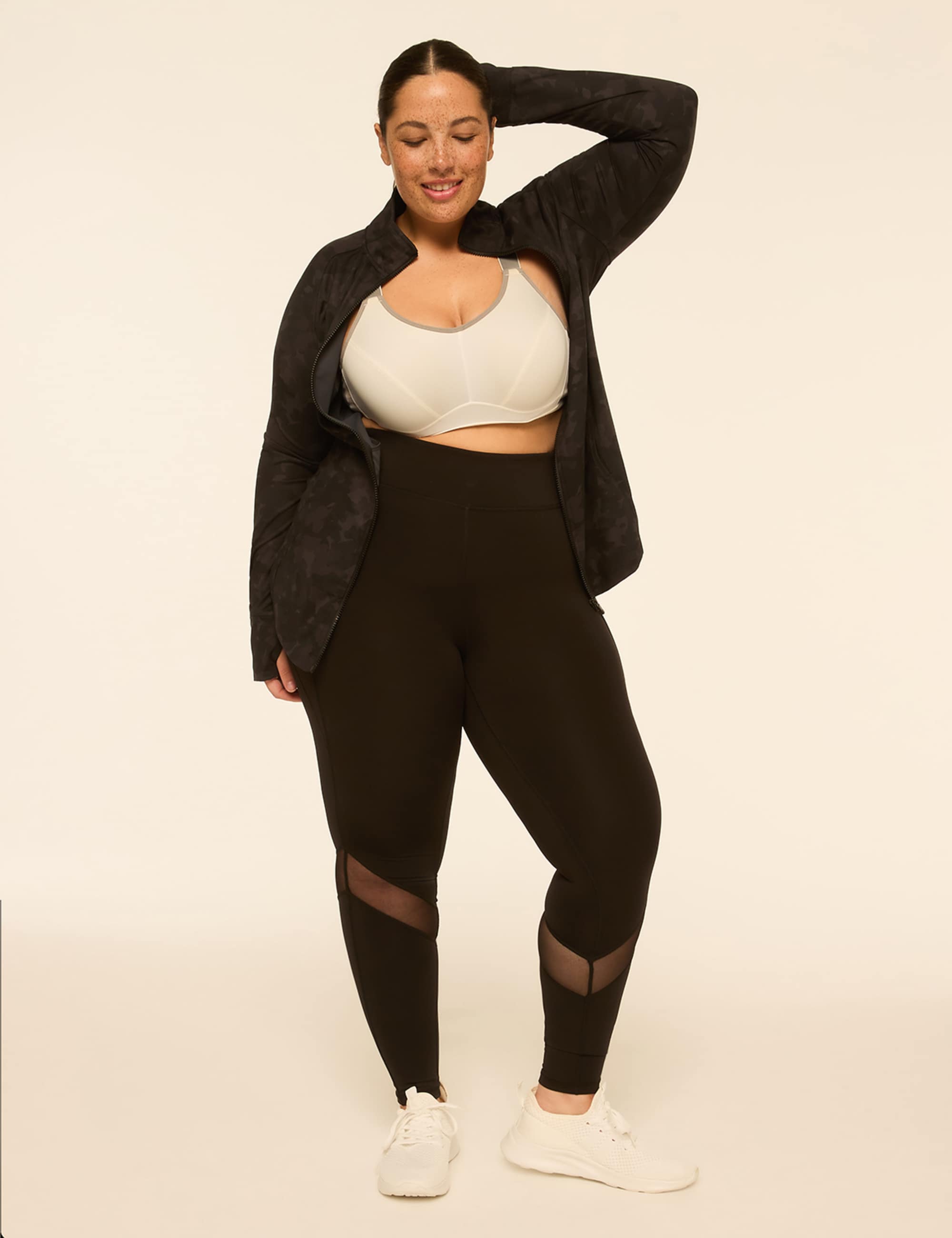 LIVI Go-Getter Wicking Mesh-Detail 7/8 Legging