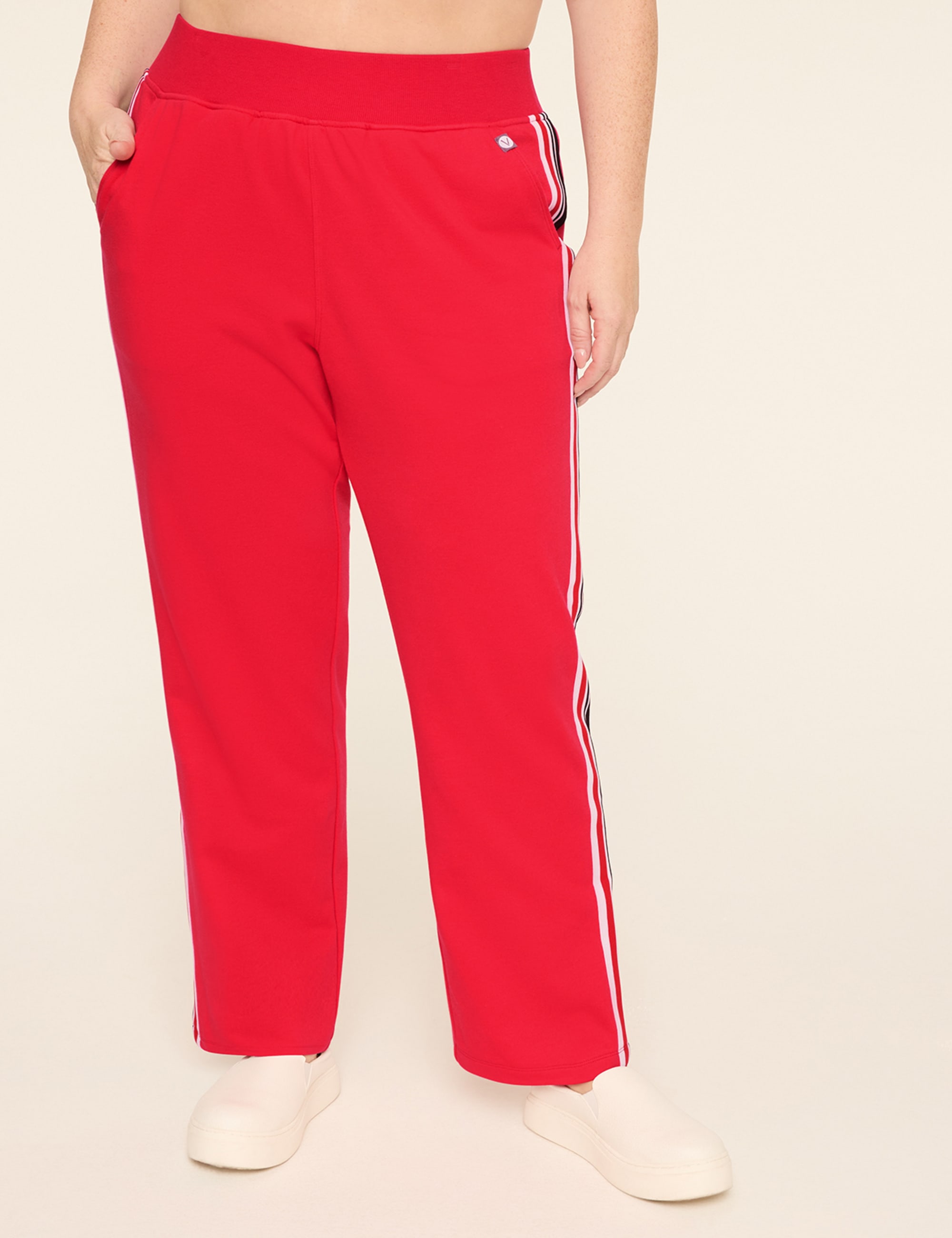 LIVI French Terry Straight Leg Pant