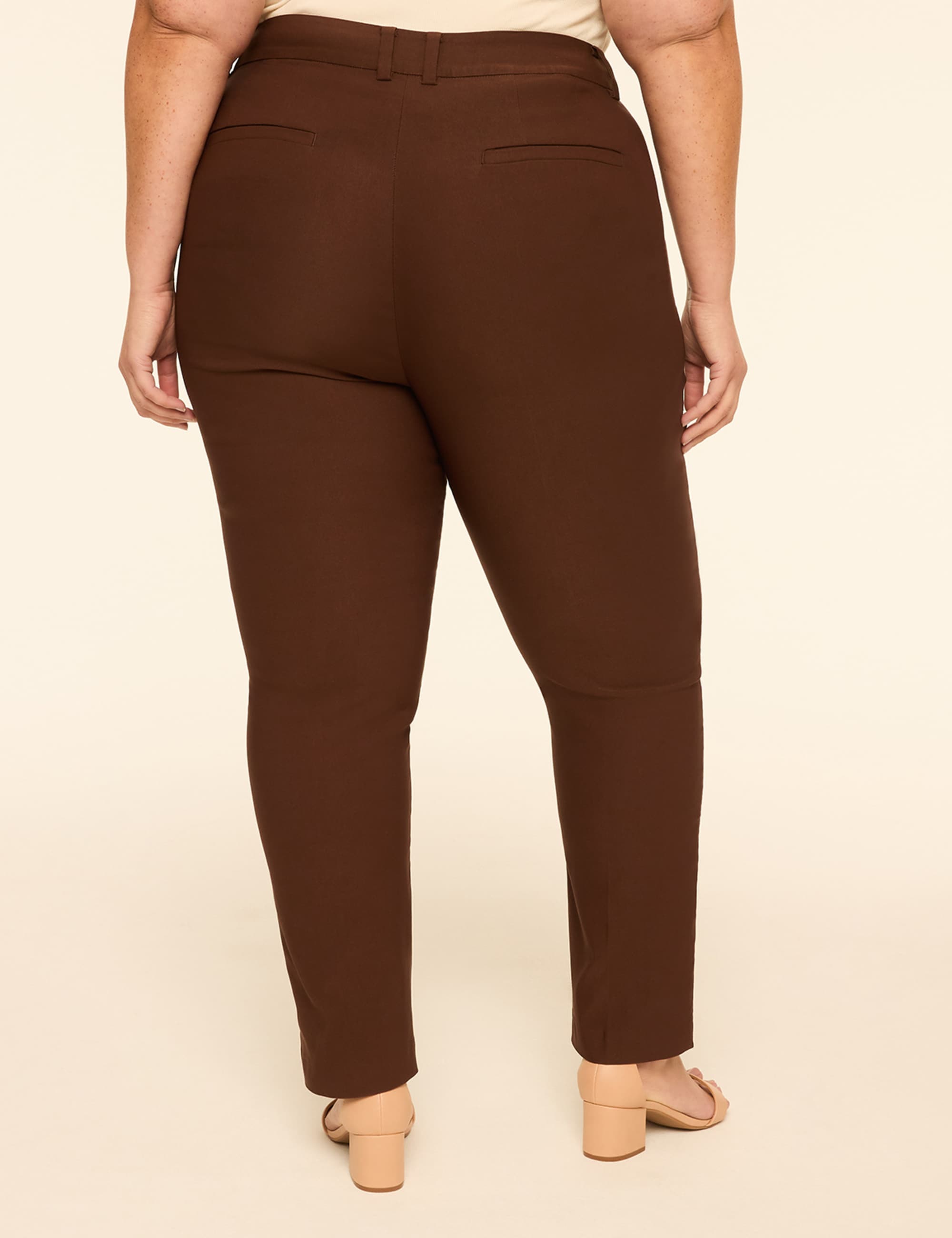 4-Season High-Rise Slim Ankle Pant