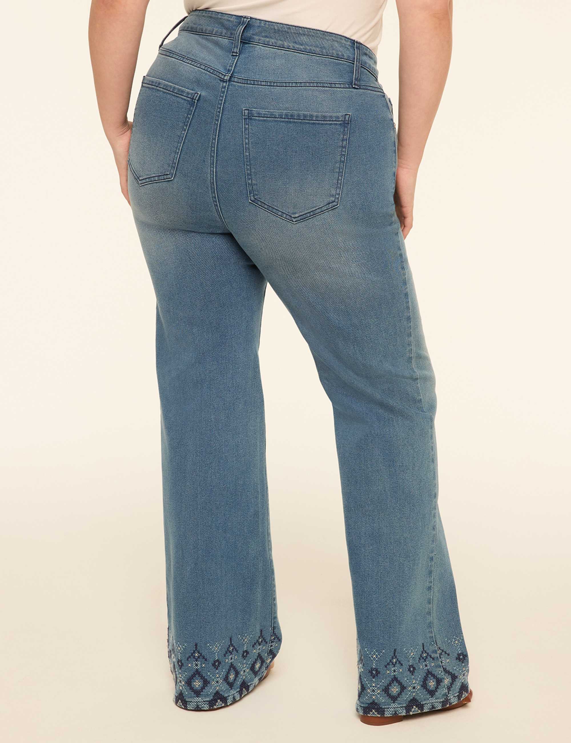 360 Flex Signature Fit High-Rise Embroidered Boot Jean