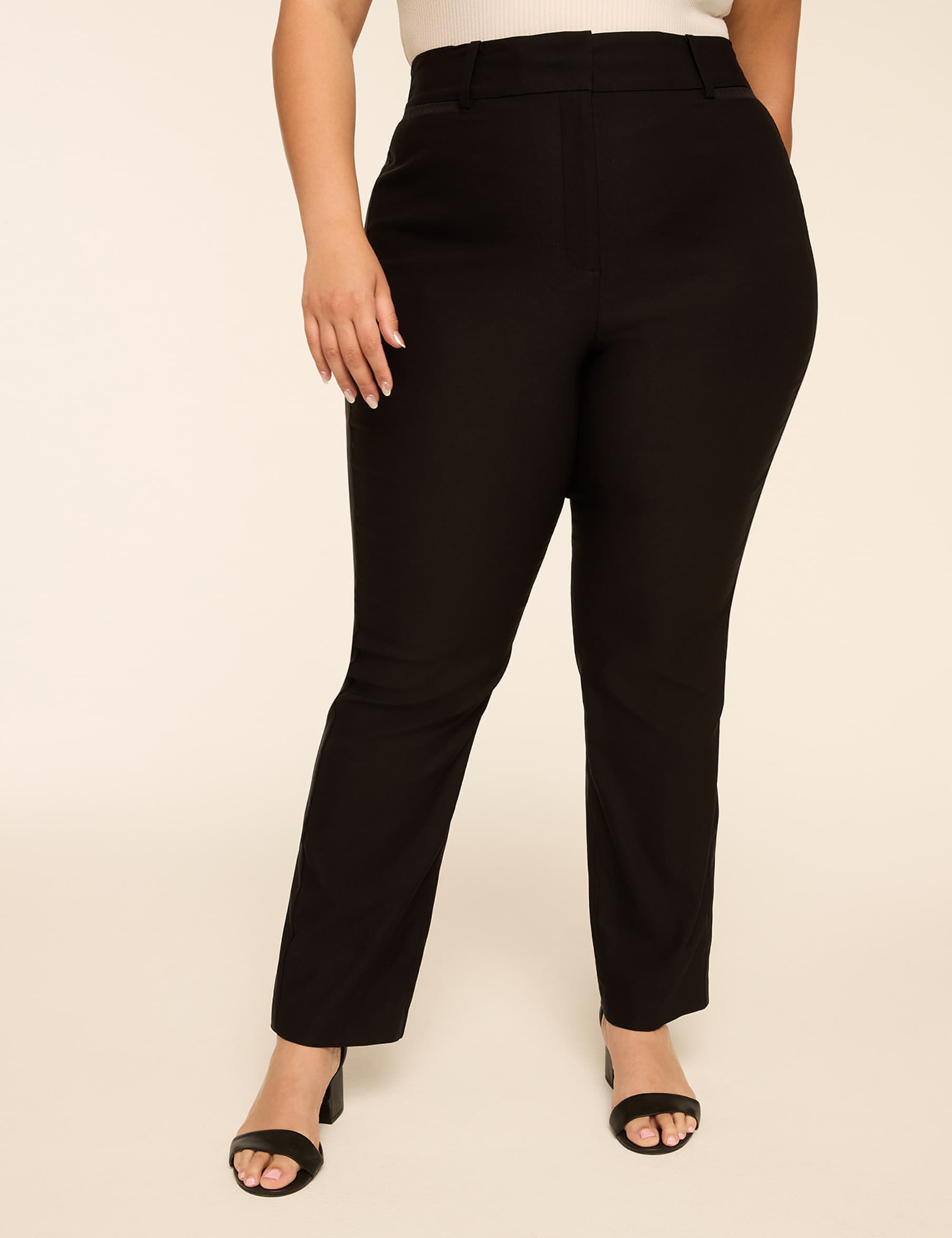 4-Season  High-Rise Straight Leg Pant