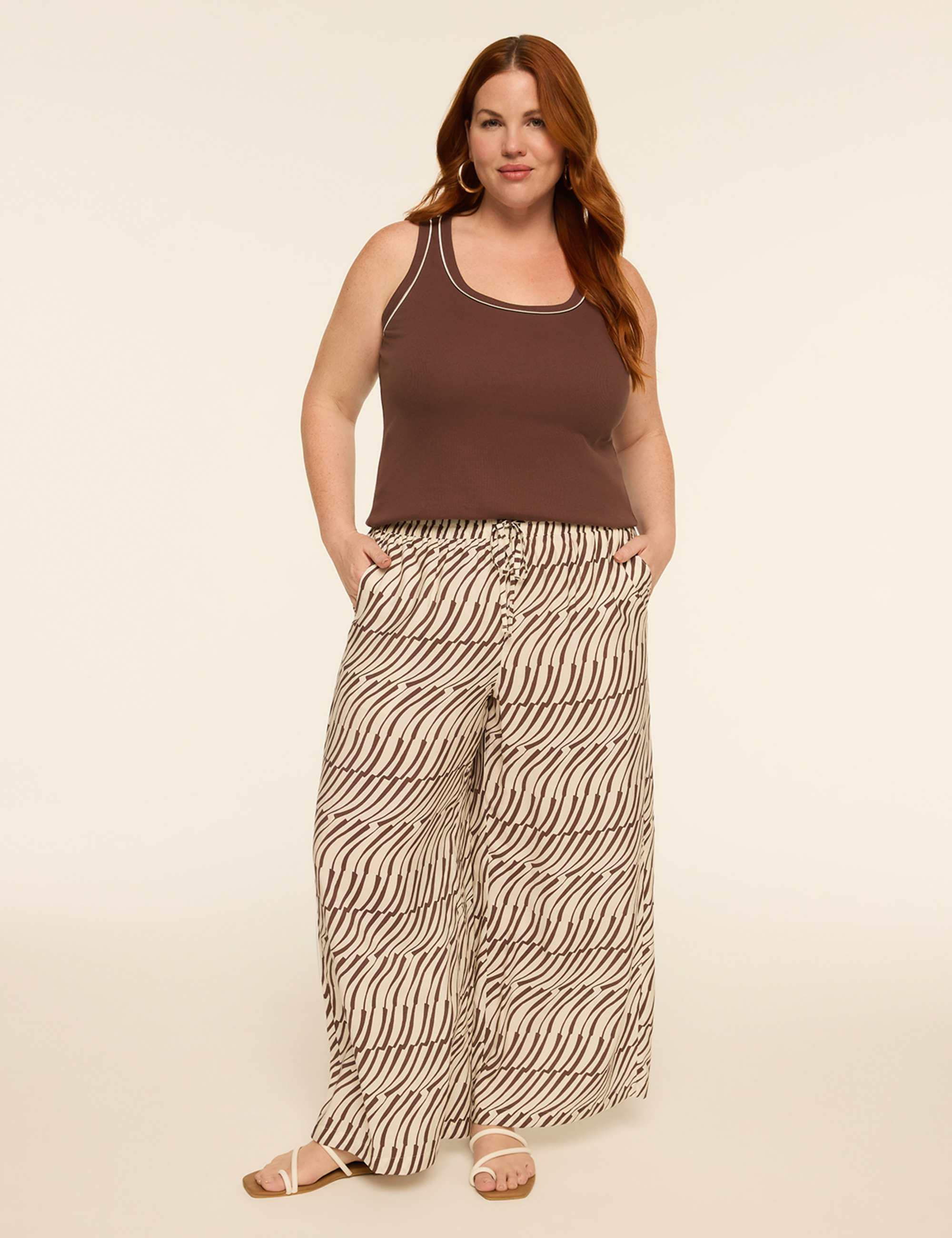 Scoop-Neck Rib Tank