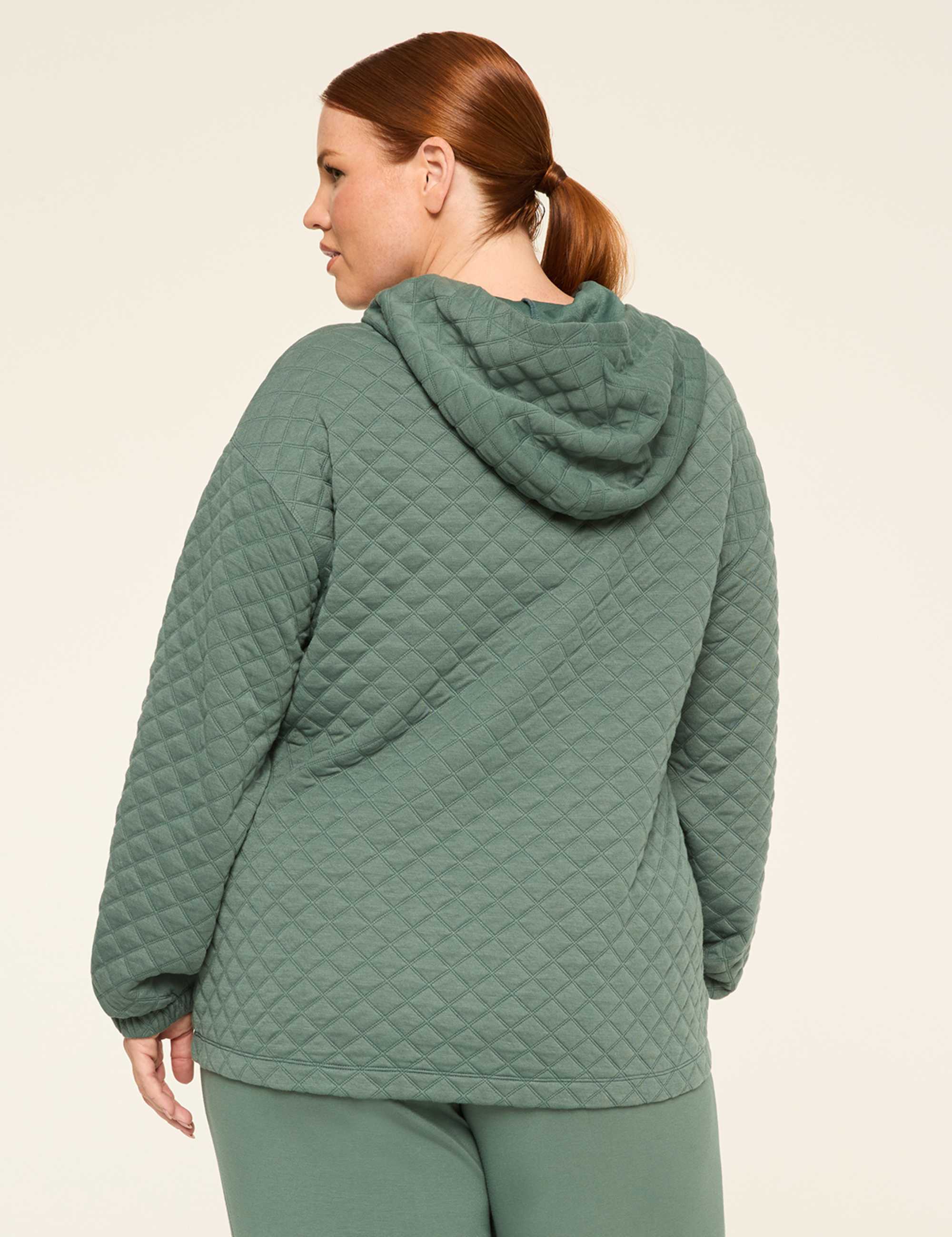 LIVI Long-Sleeve Quilted Hoodie