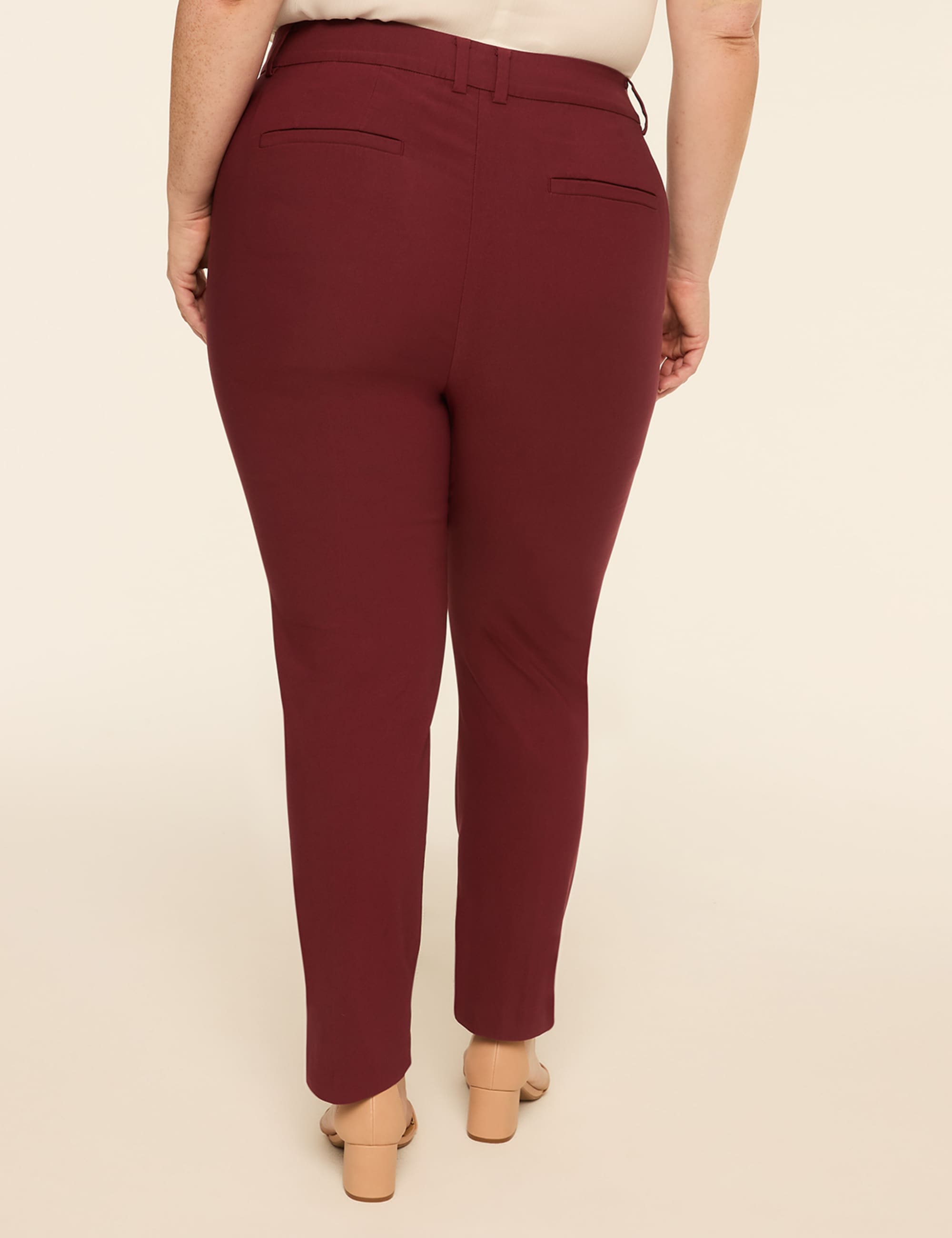 4-Season High-Rise Slim Ankle Pant