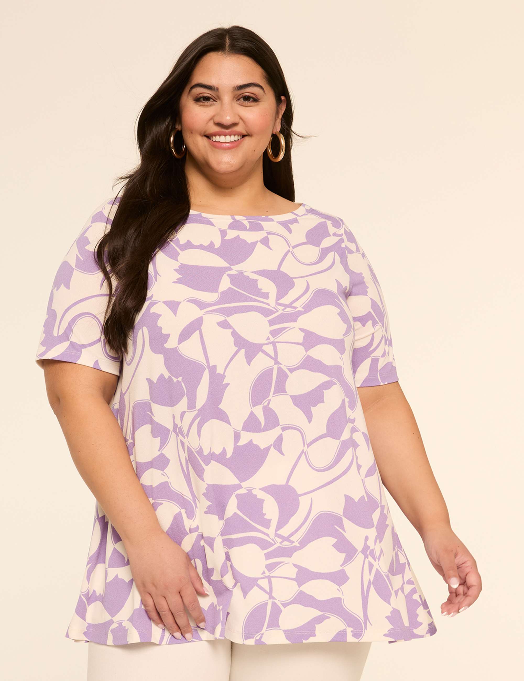 Swing Boatneck Tee