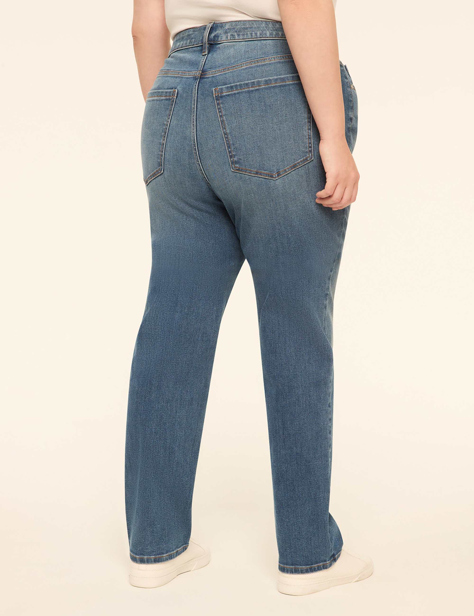 High-Rise Straight Leg Jean