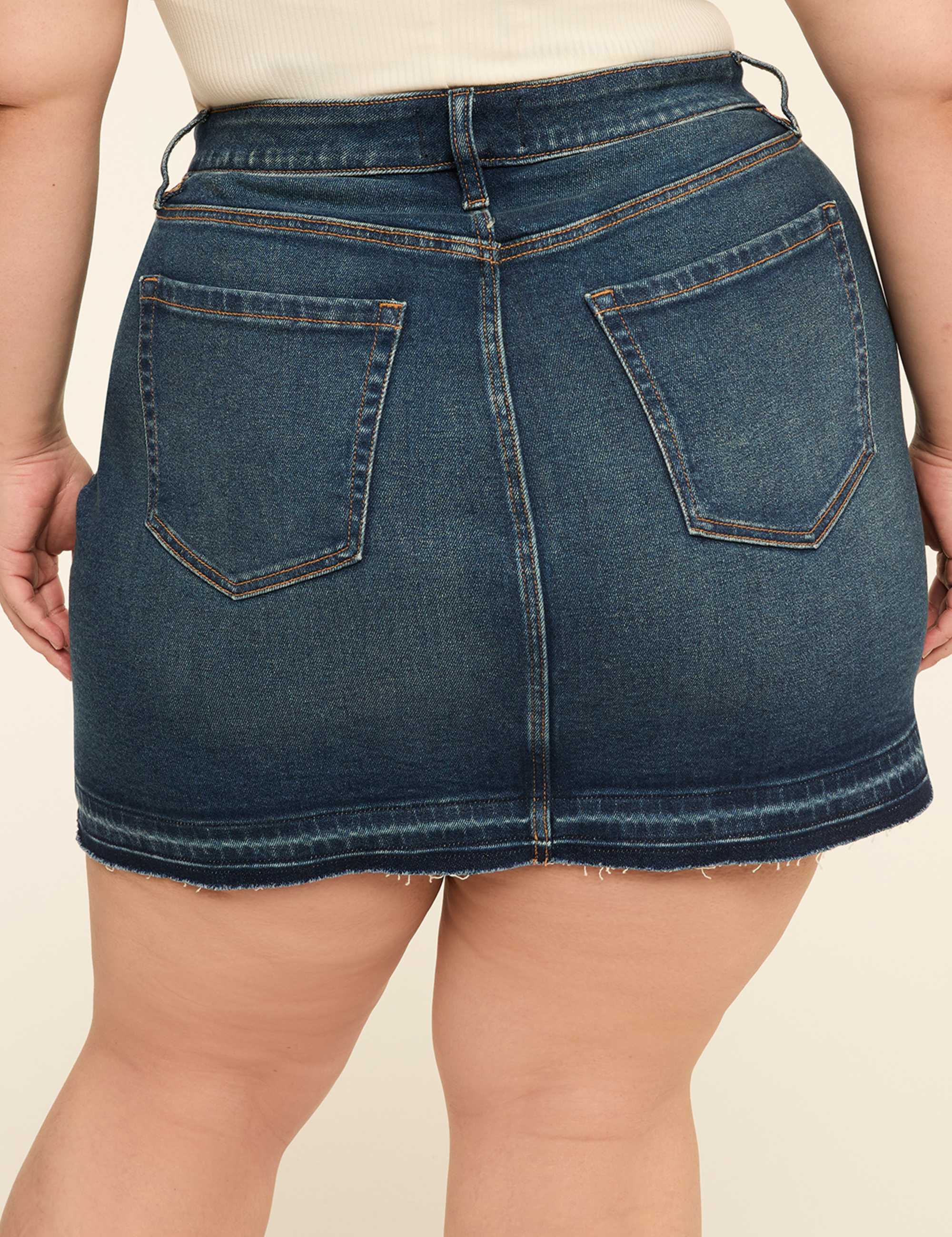 Denim Mini Skirt