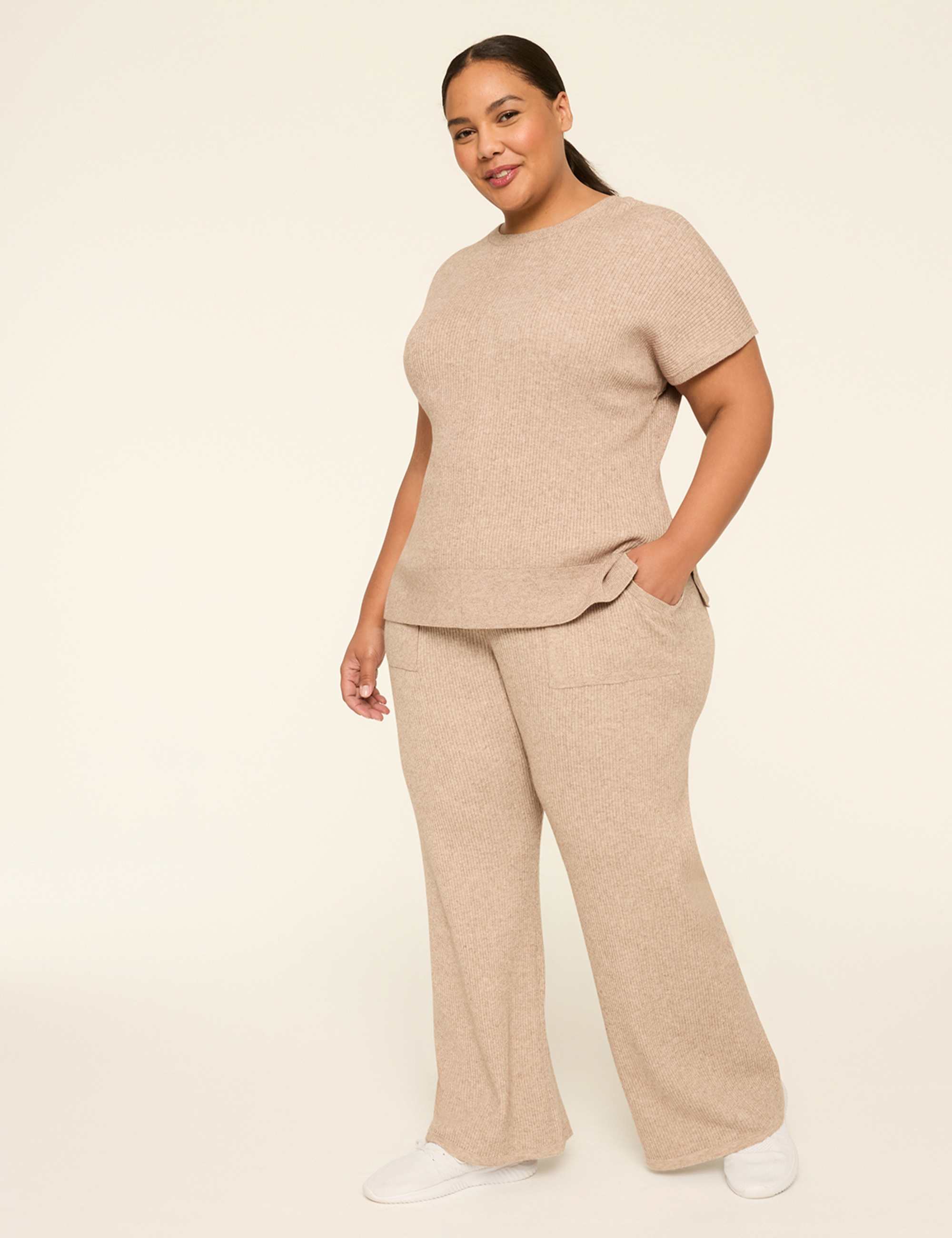 LIVI Sweater Wide Leg Pant