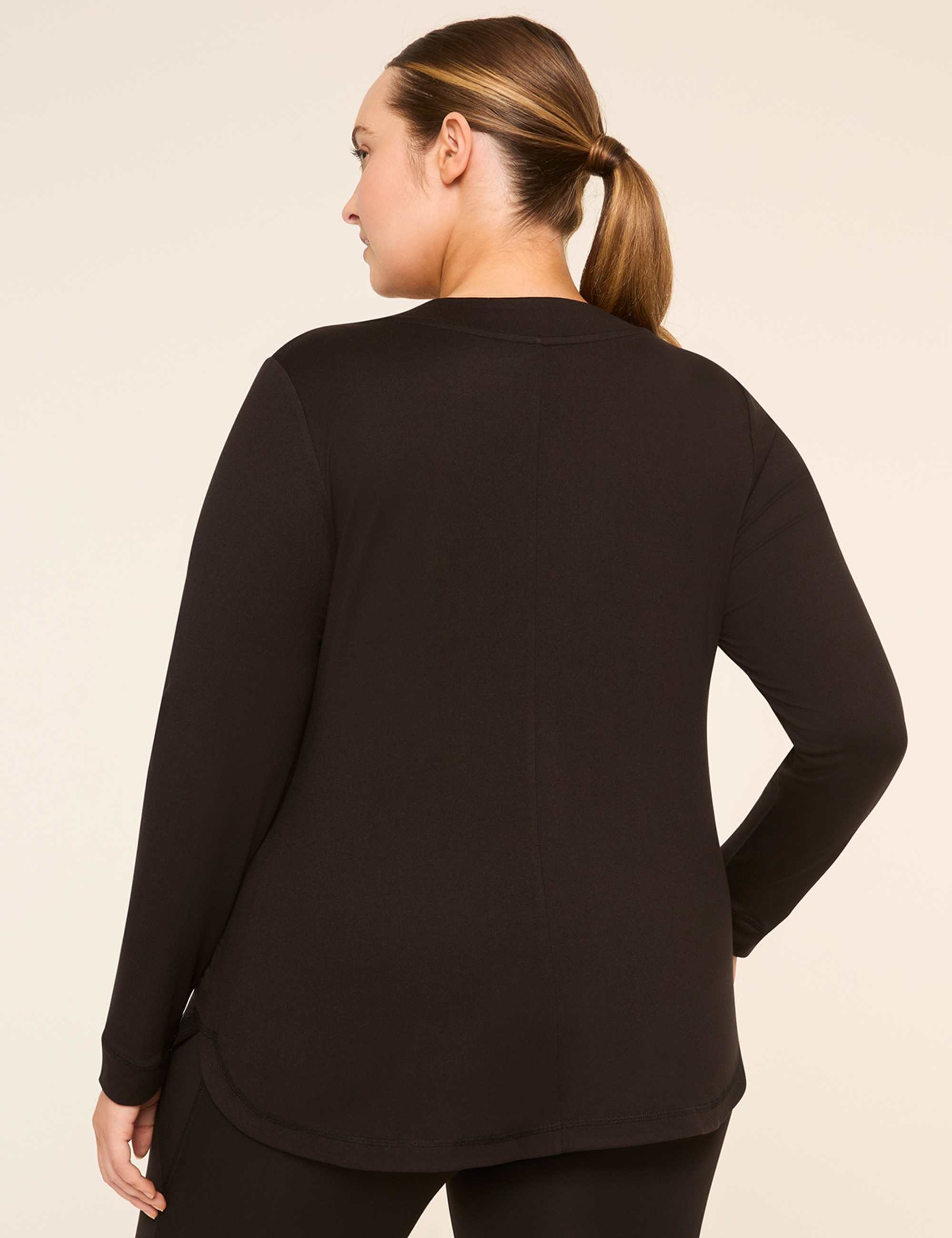 LIVI Soft Long-Sleeve V-Neck Tee
