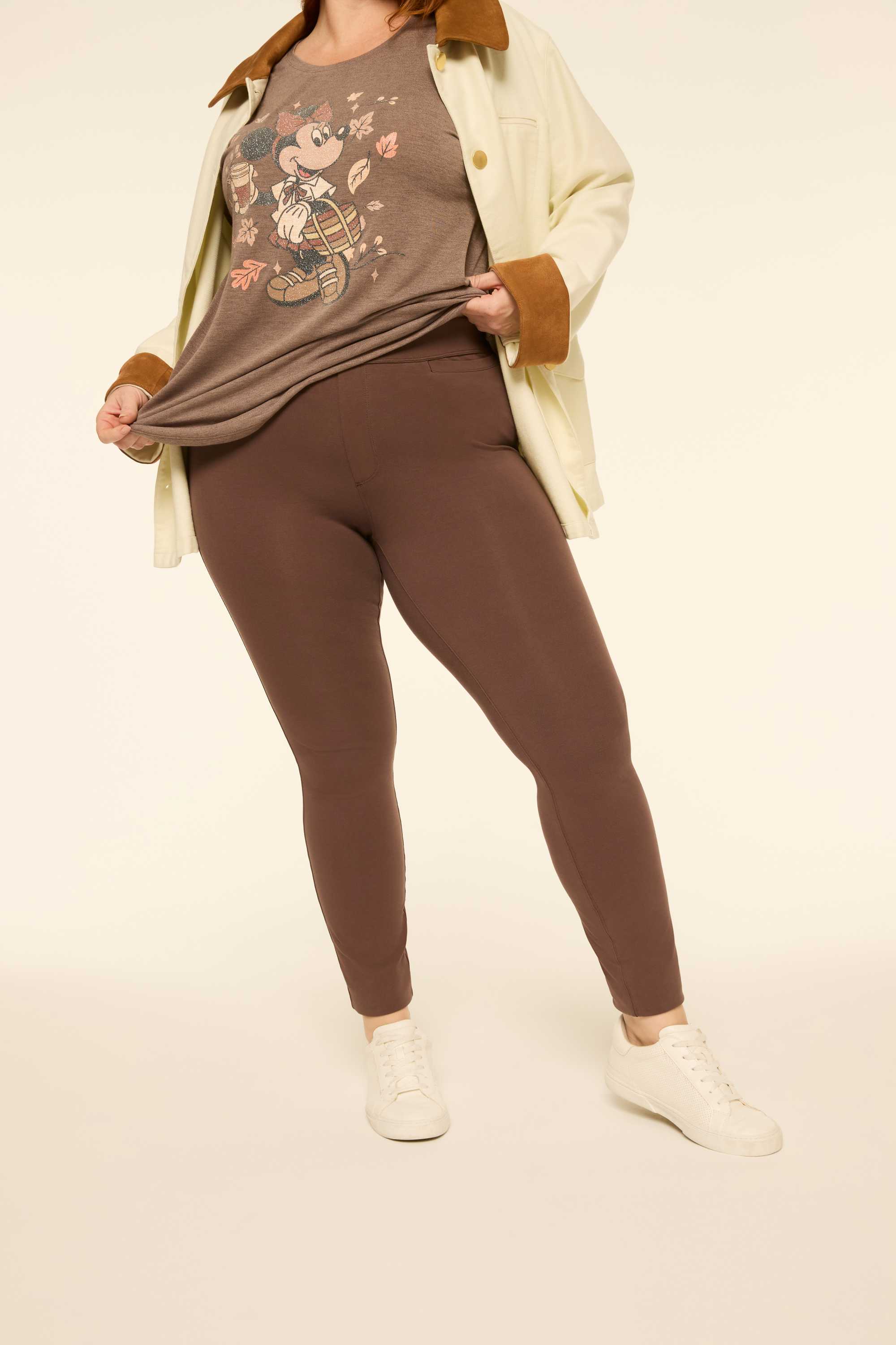 Knit Pull-On High-Rise Skinny Ankle Pant