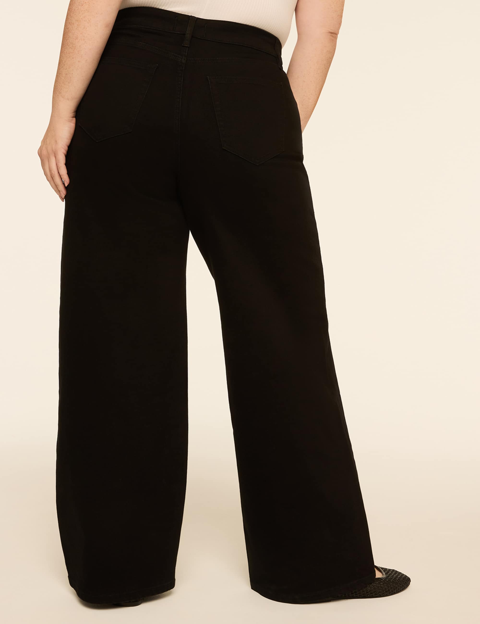 Genius High-Rise Wide Leg Jean