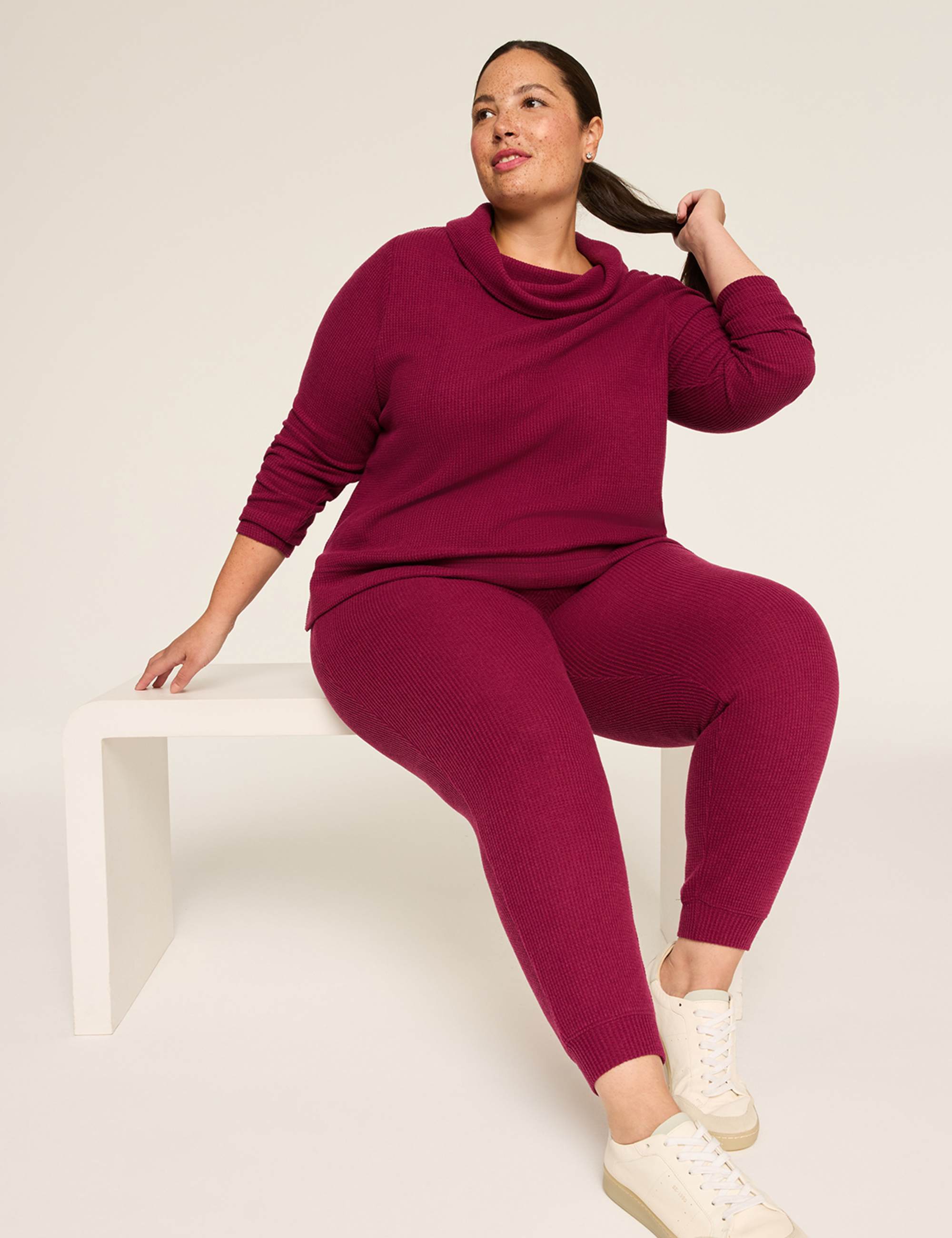 LIVI Waffle Knit Jogger