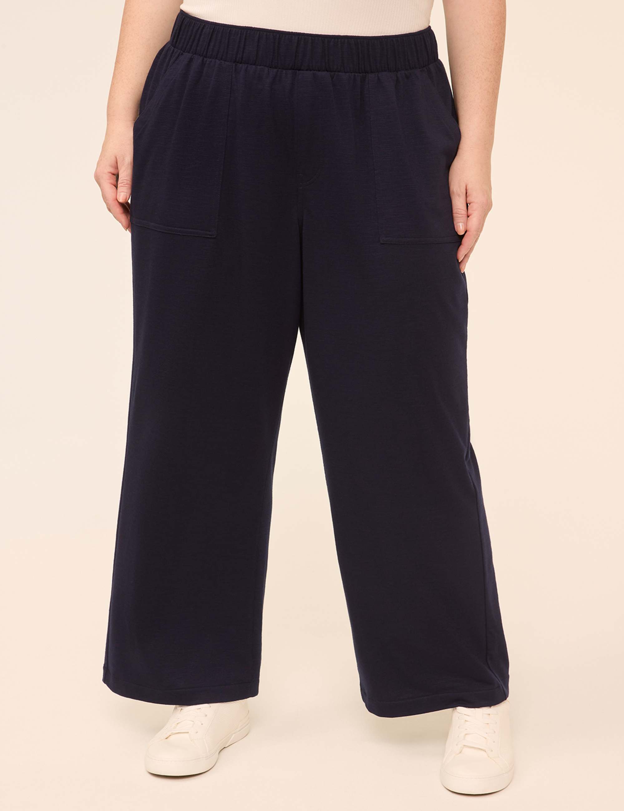 Slub Pull-On Pant