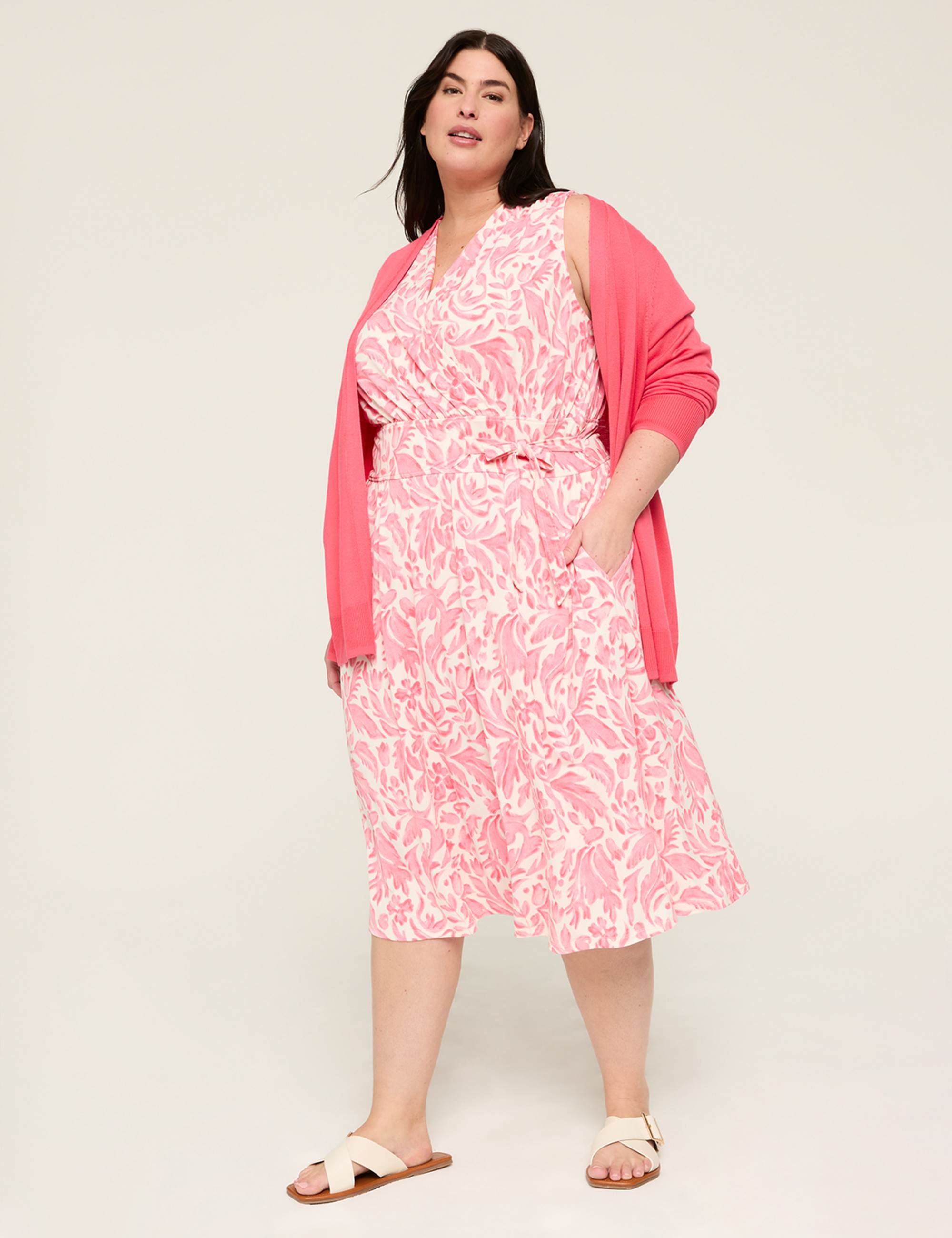 Modern Long-Sleeve Open-Front Cardigan