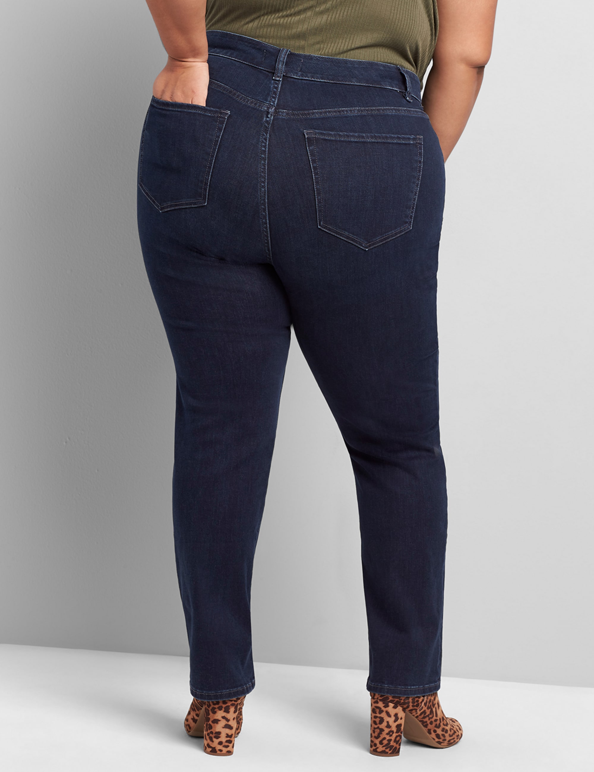 High-Rise Straight Jean