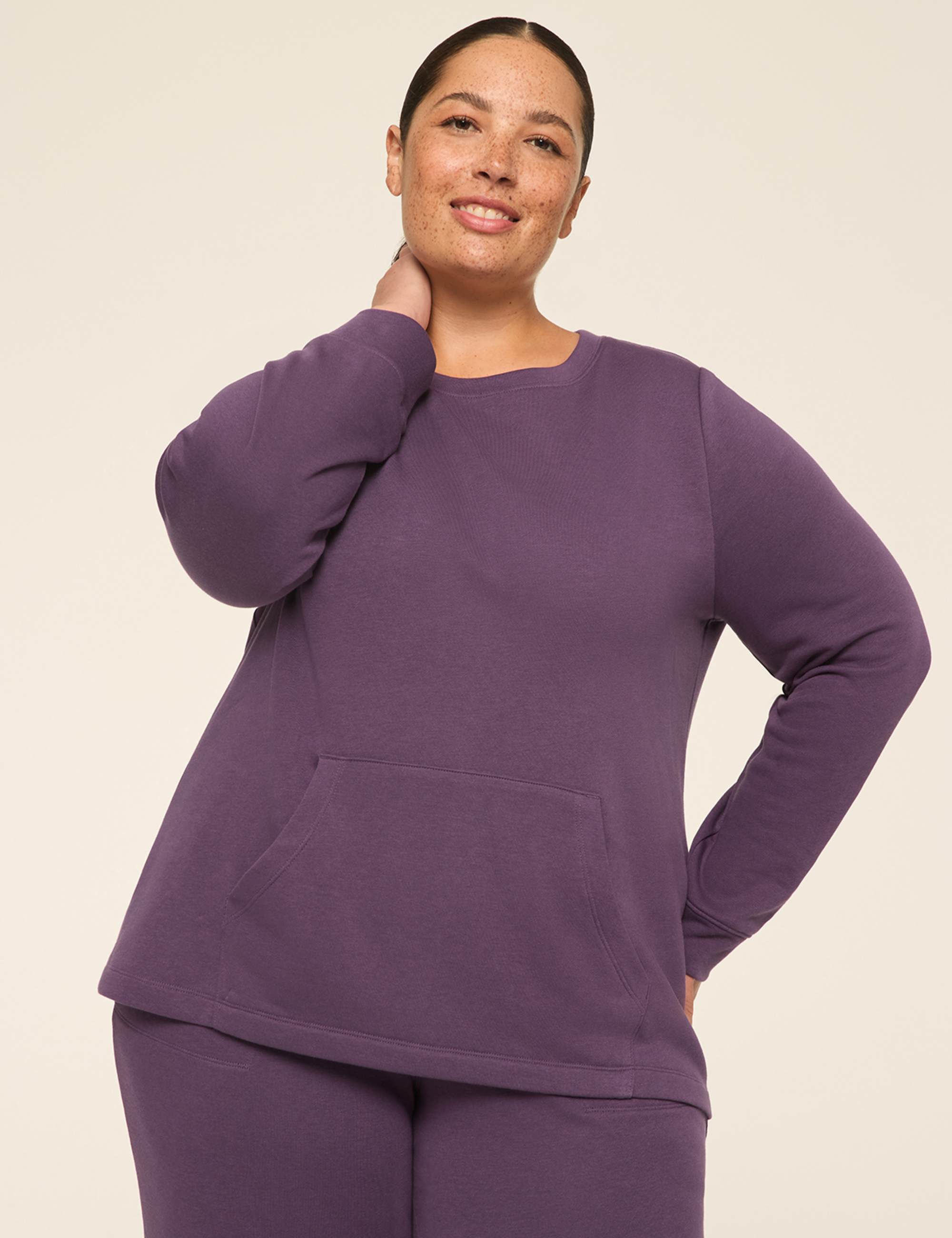 LIVI Crew-Neck French Terry Sweatshirt