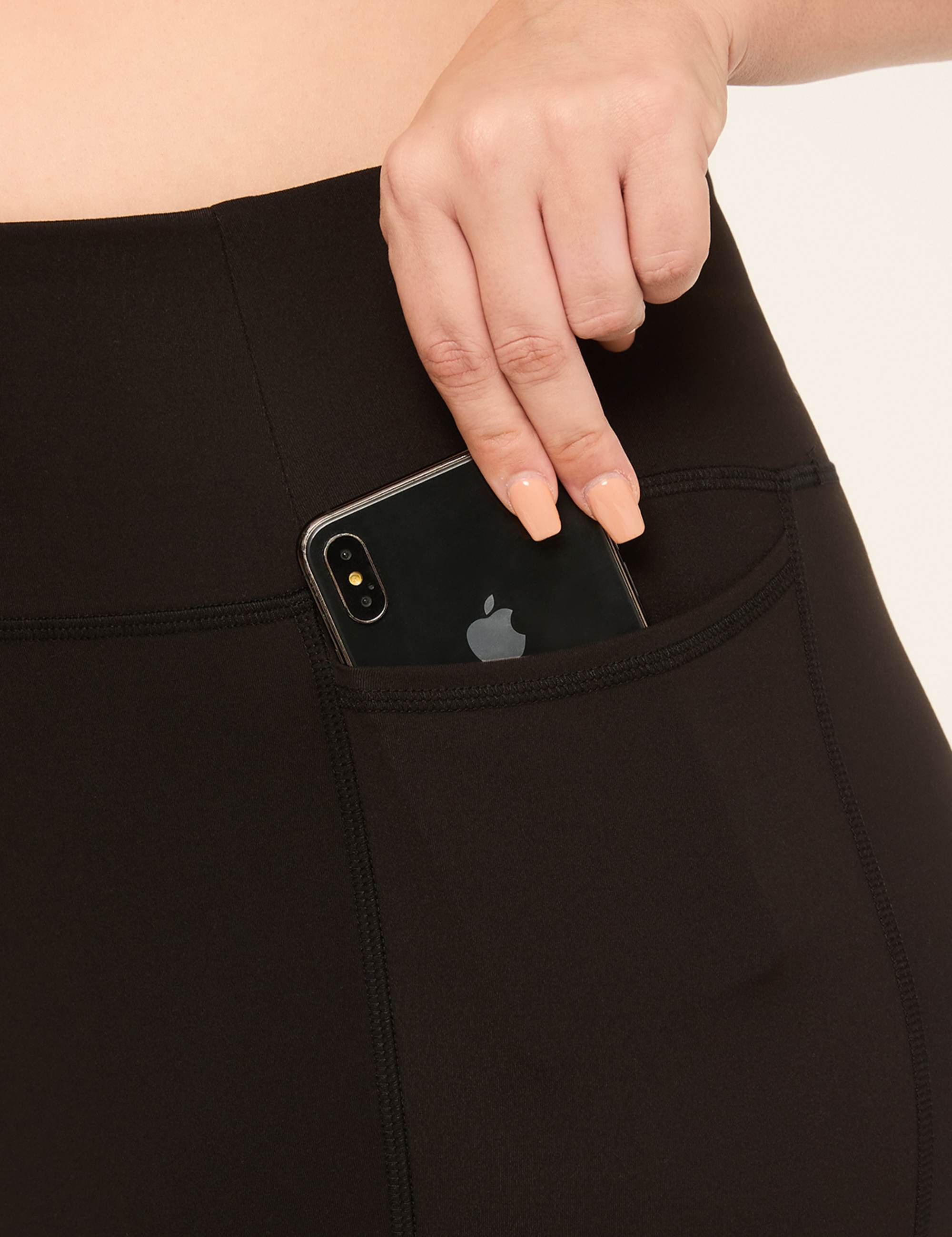 LIVI Soft High-Rise Mesh-Detail 7/8 Legging