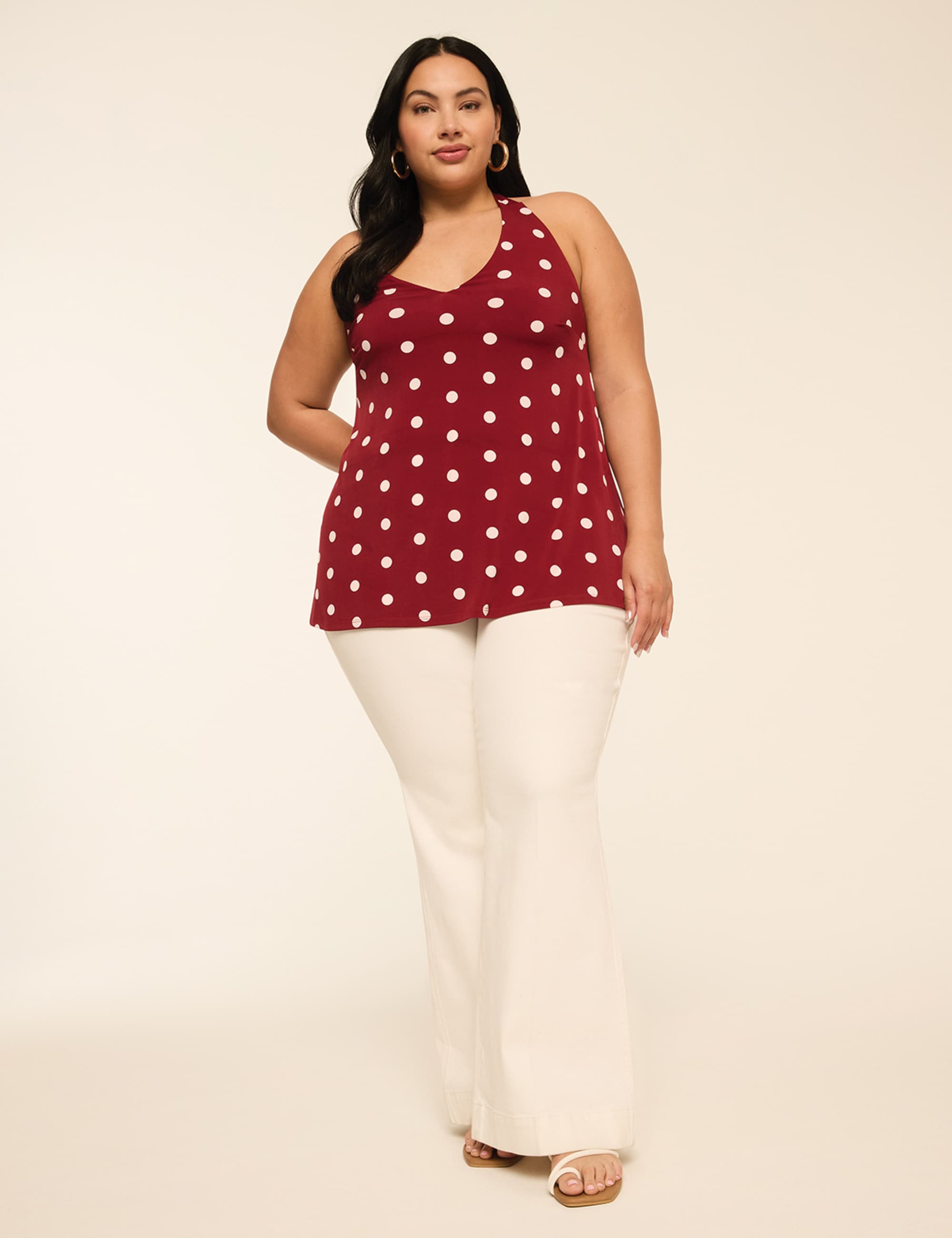 Tie-Neck Halter Top