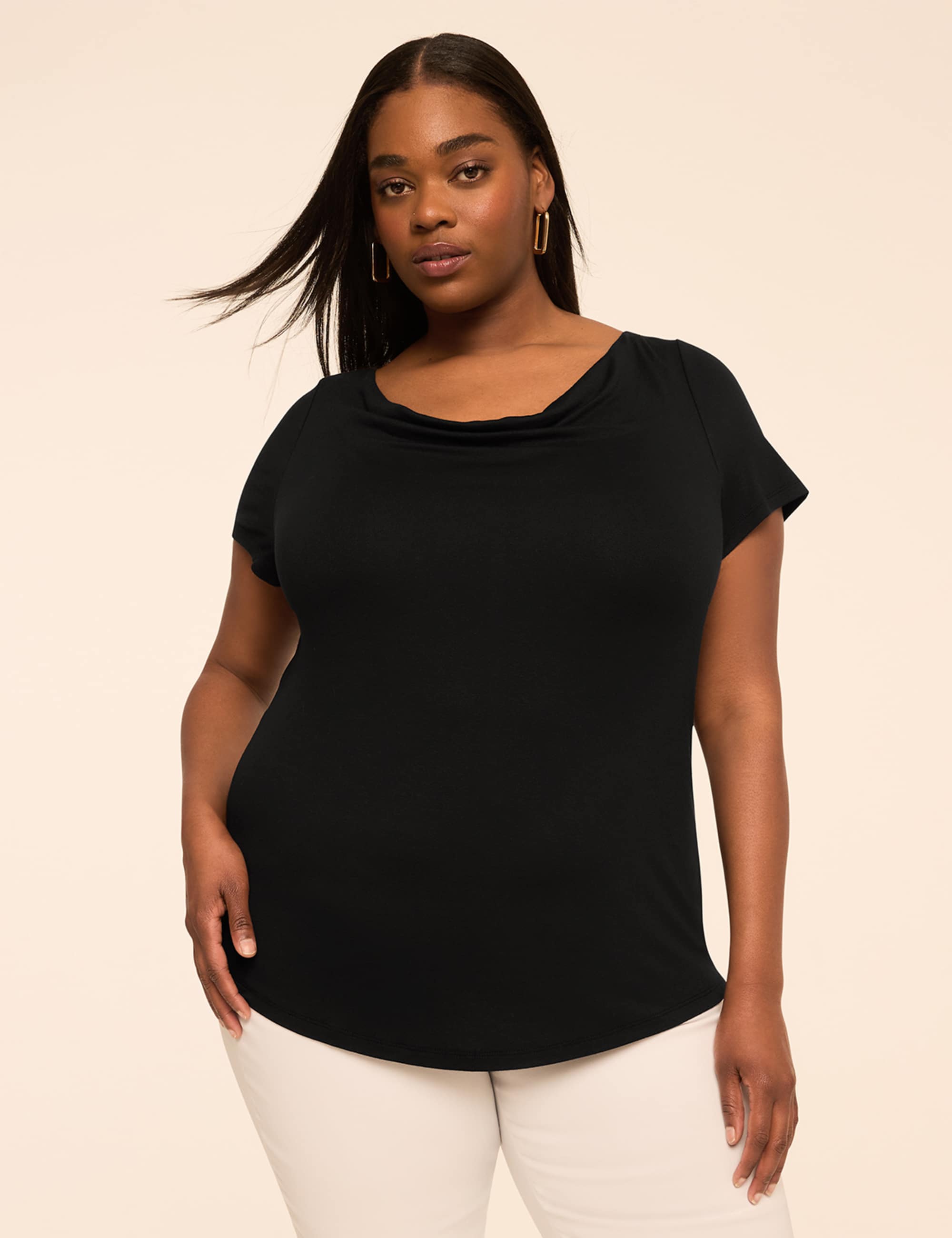 Cowlneck Top