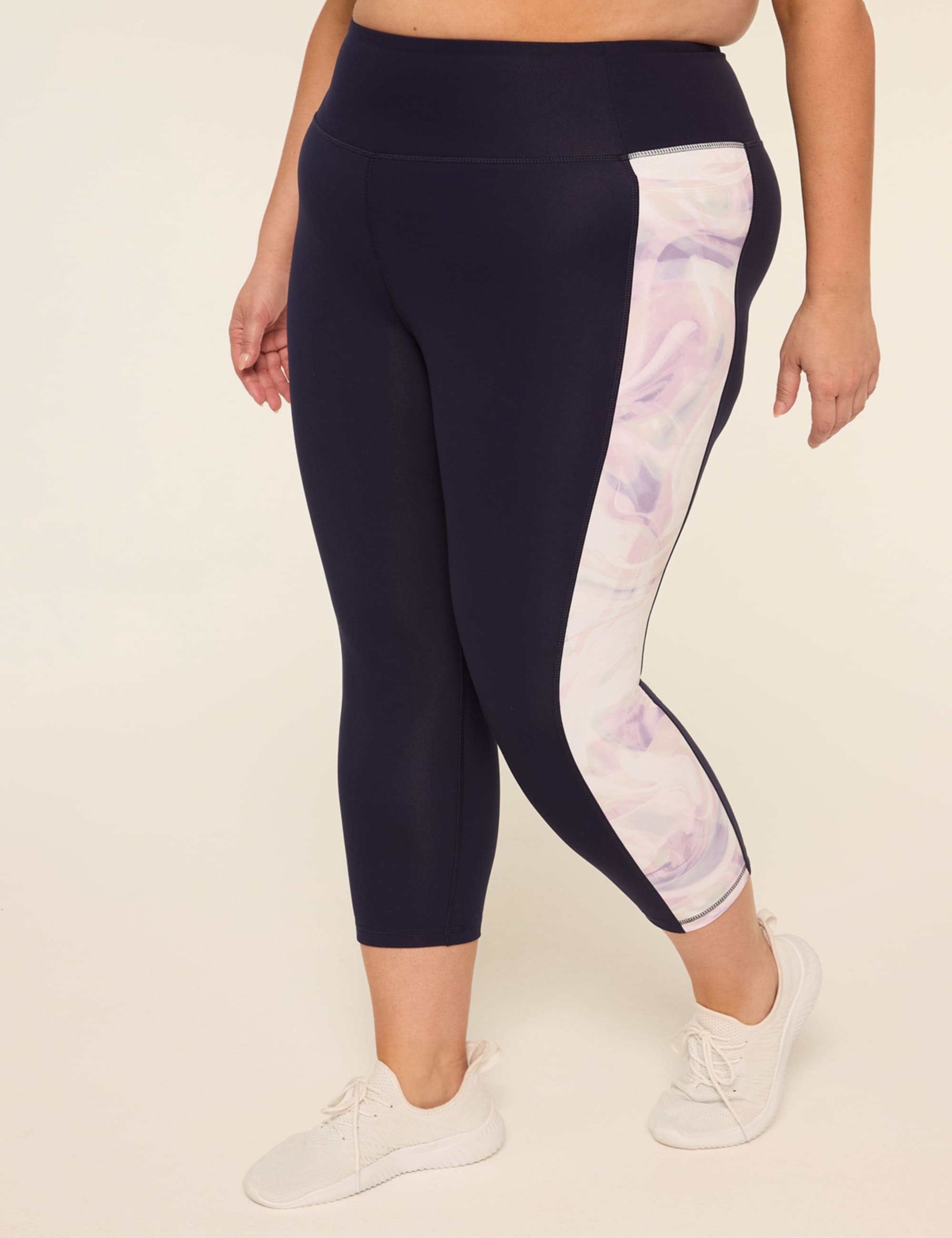 LIVI Soft Colorblock 21" Capri Legging