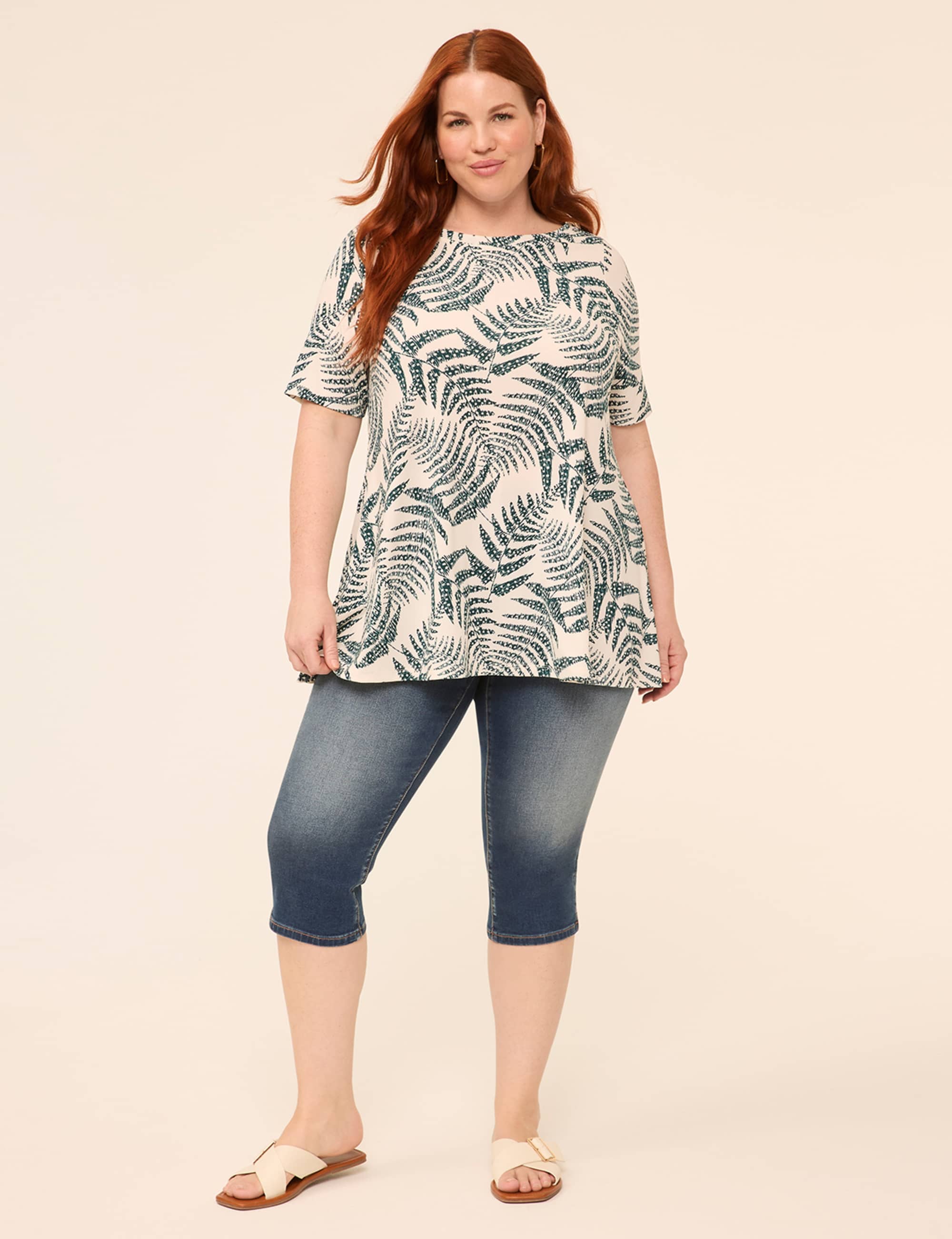 Swing Boatneck Tee