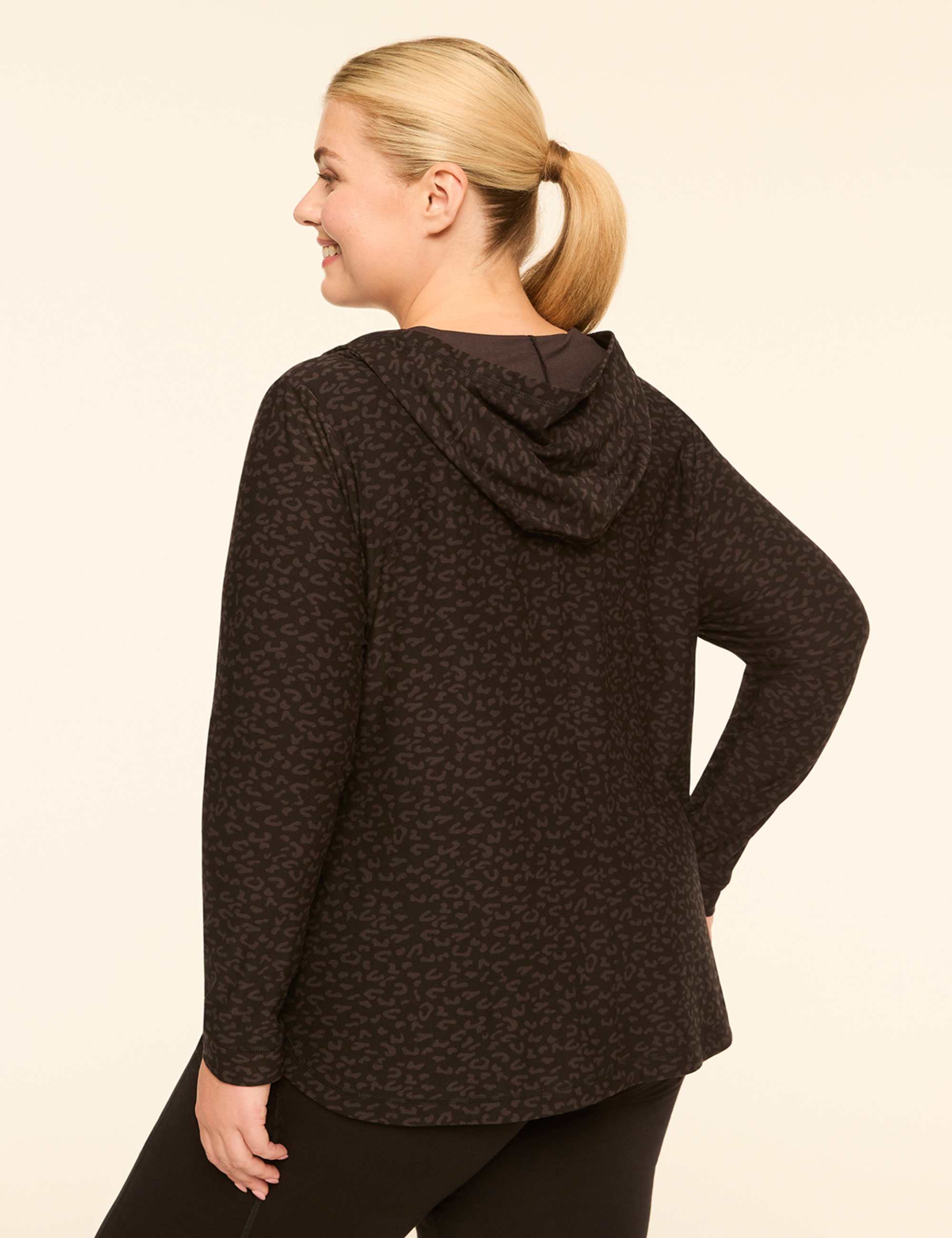 LIVI Soft Long-Sleeve V-Neck Hoodie
