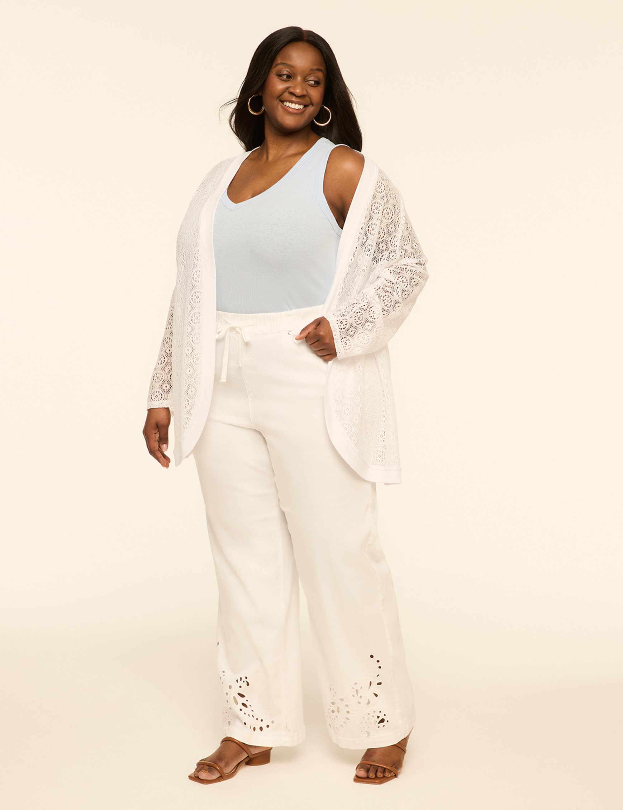 Crochet Knit Cardigan