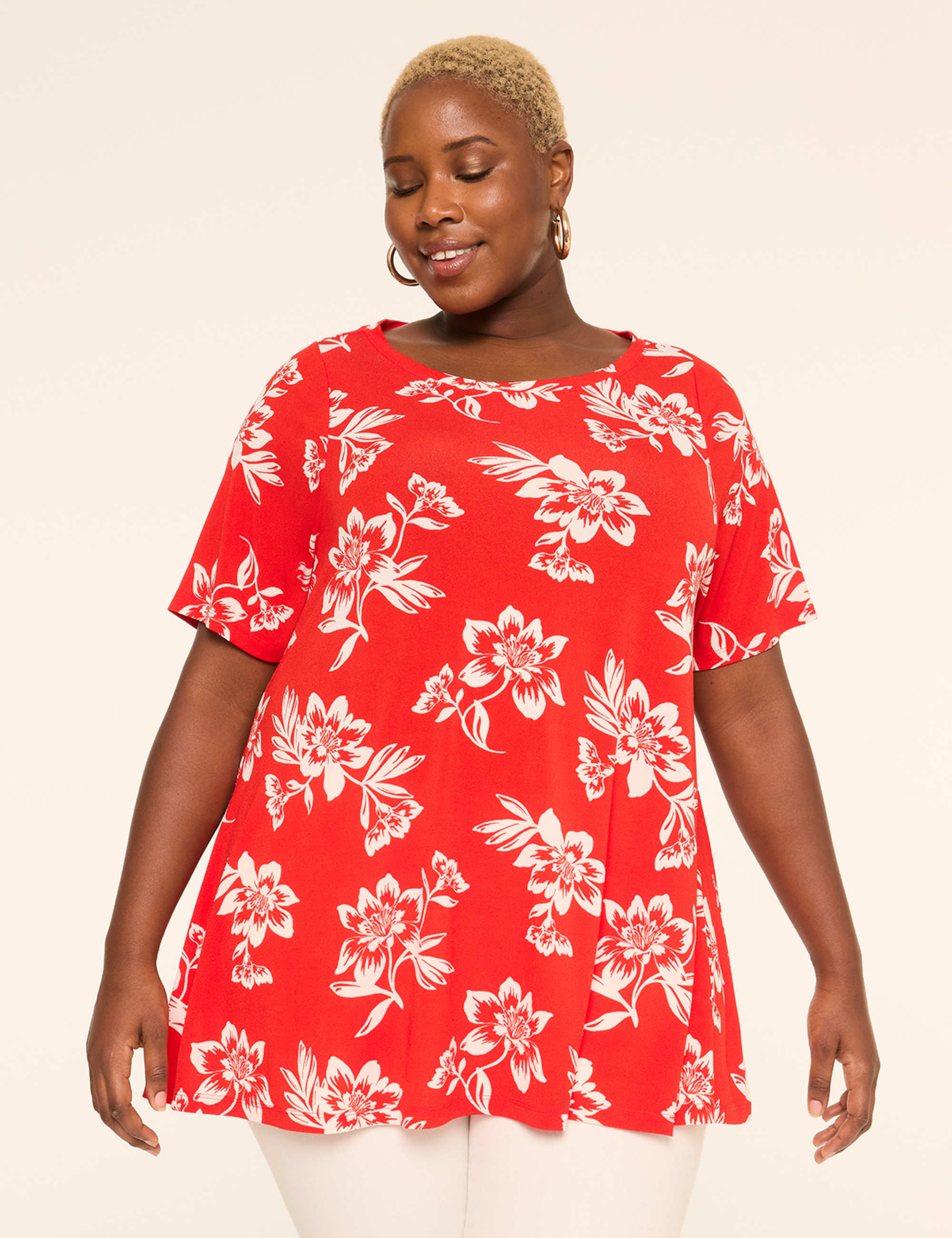 Swing Boatneck Tee