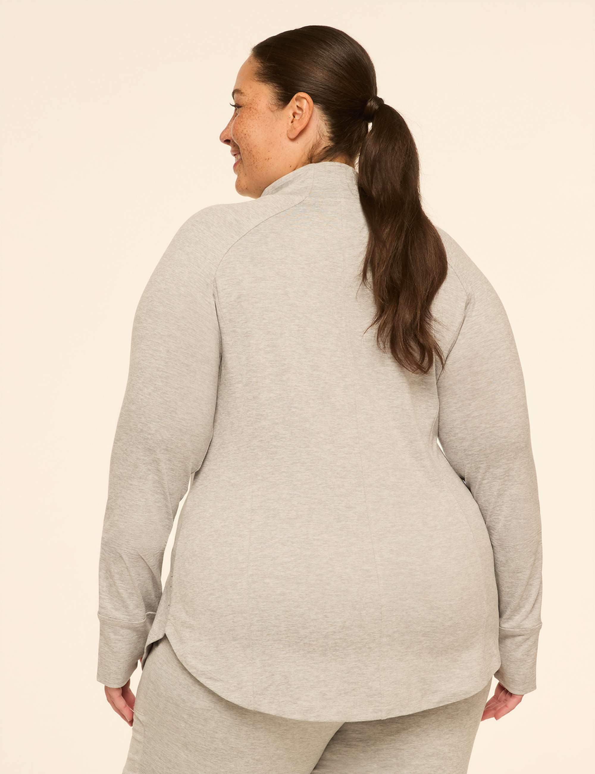 LIVI Soft Marled Full-Zip Jacket