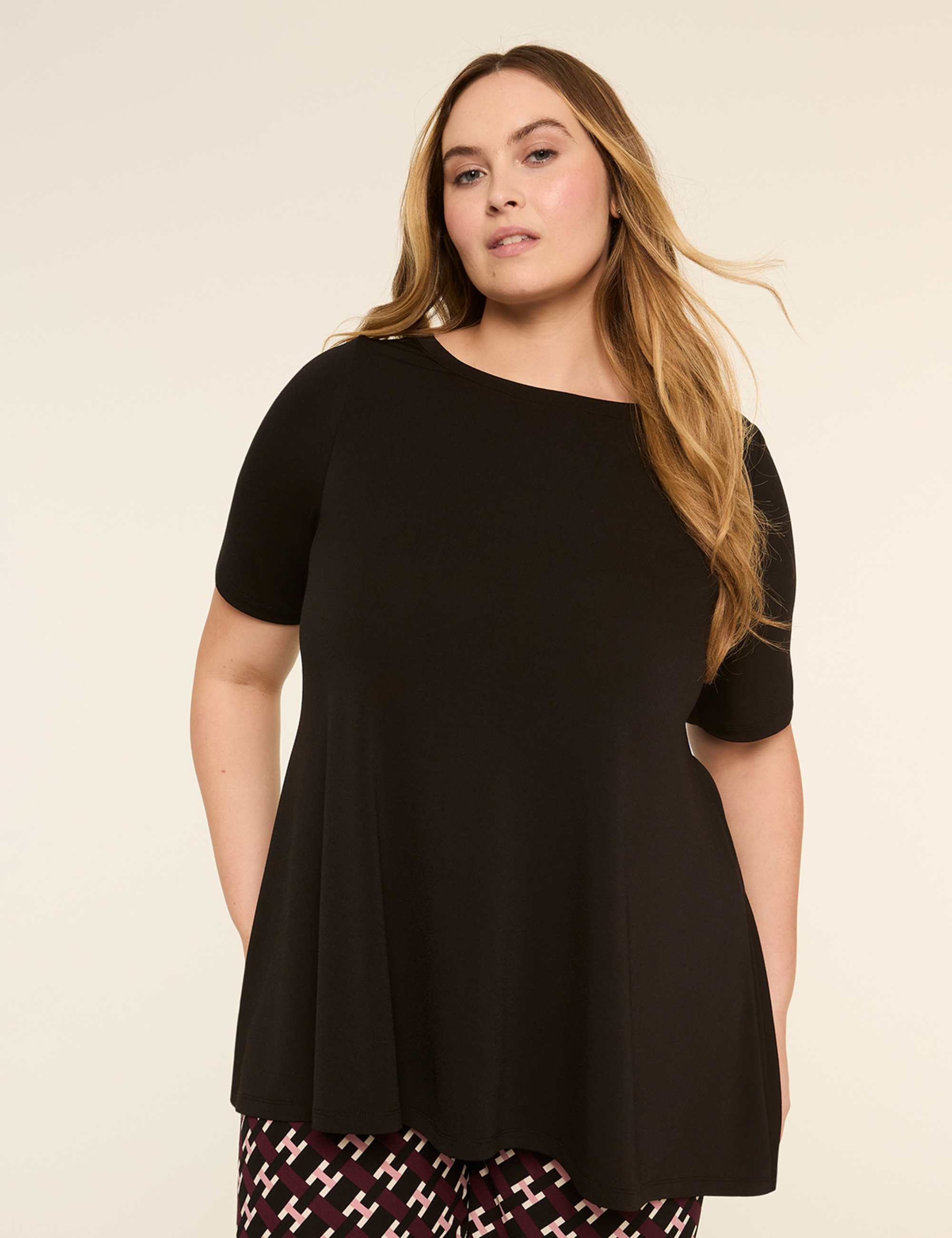 Swing Boatneck Tee