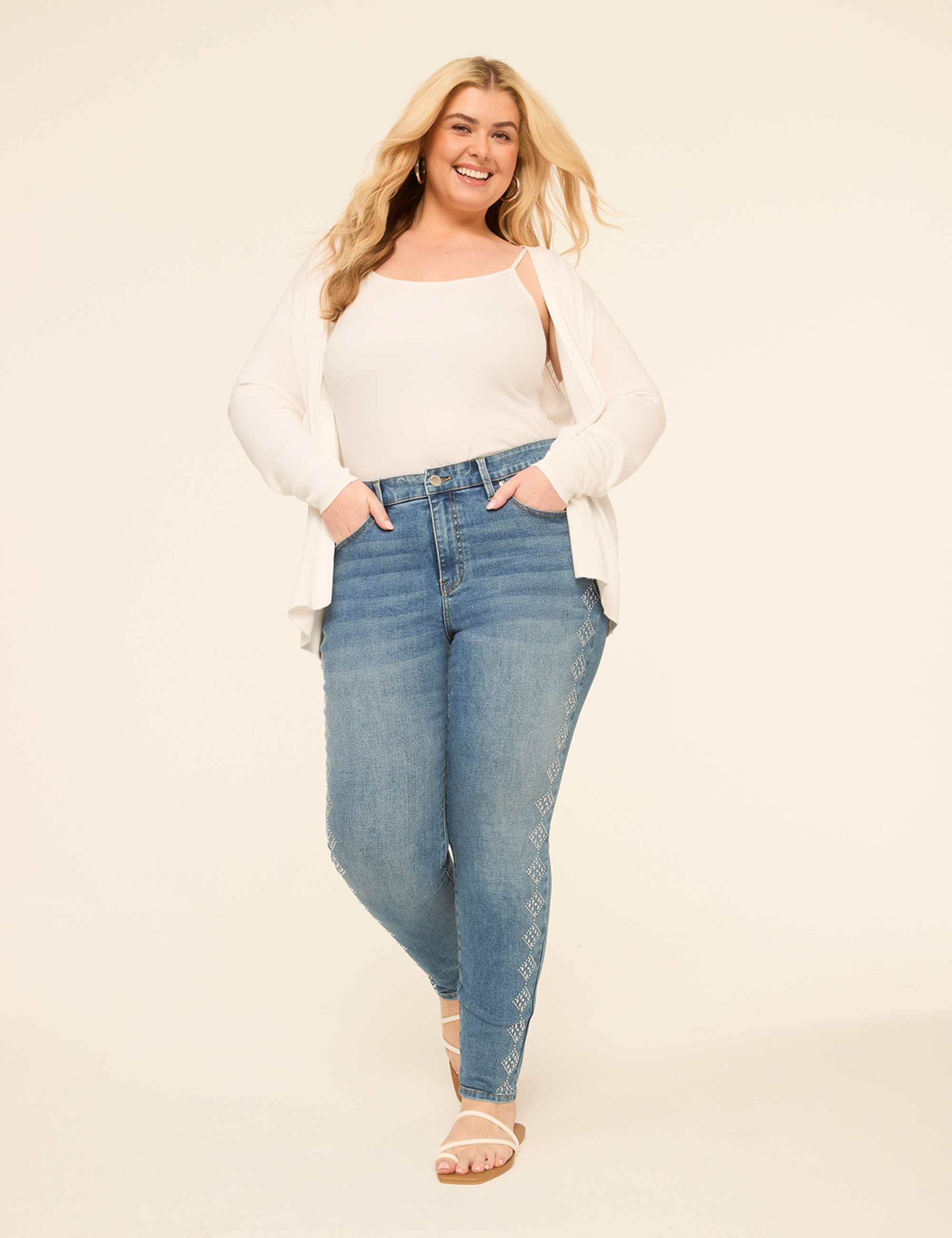Genius Embellished Skinny Jean