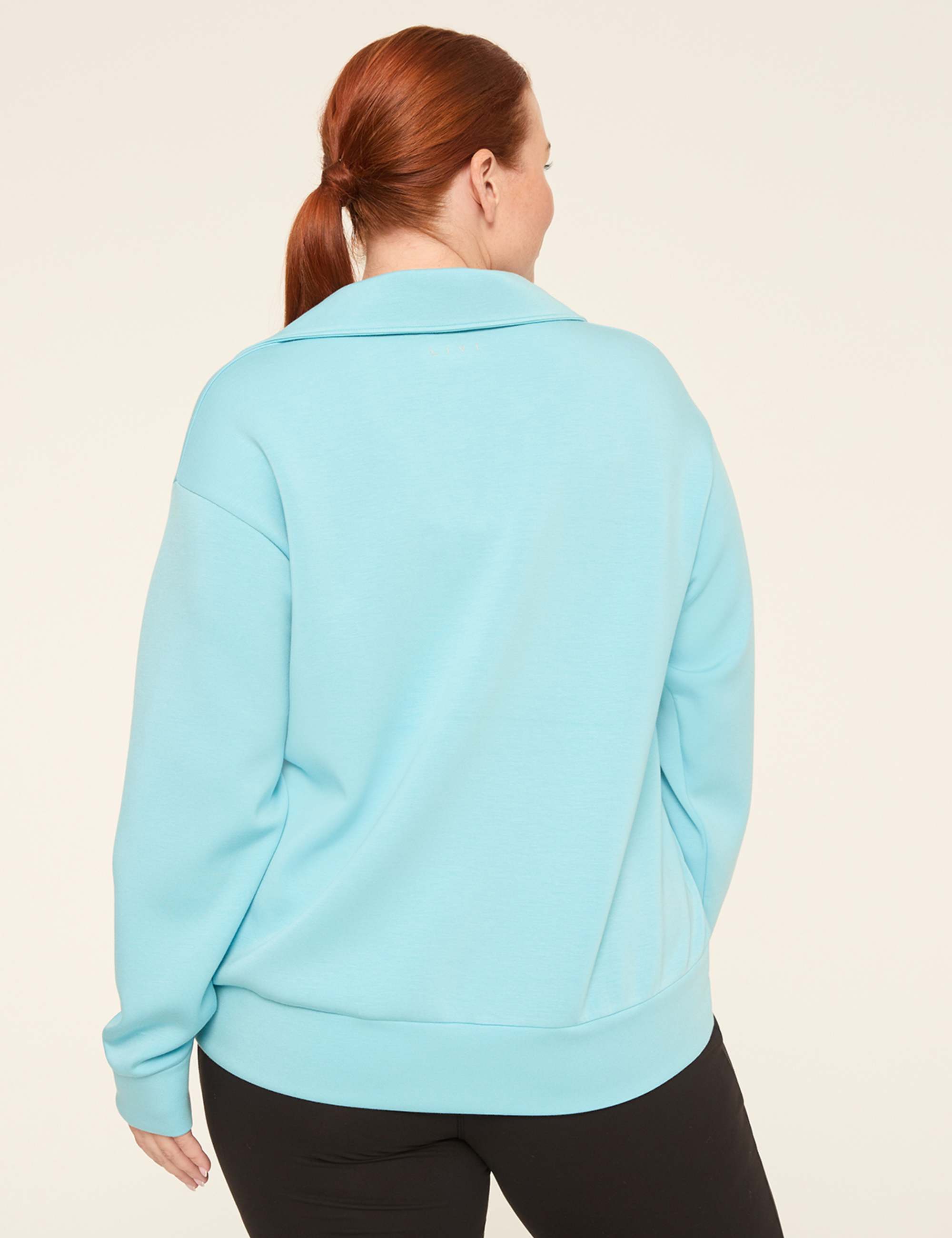 LIVI Journey Polo Notch-Neck Pullover