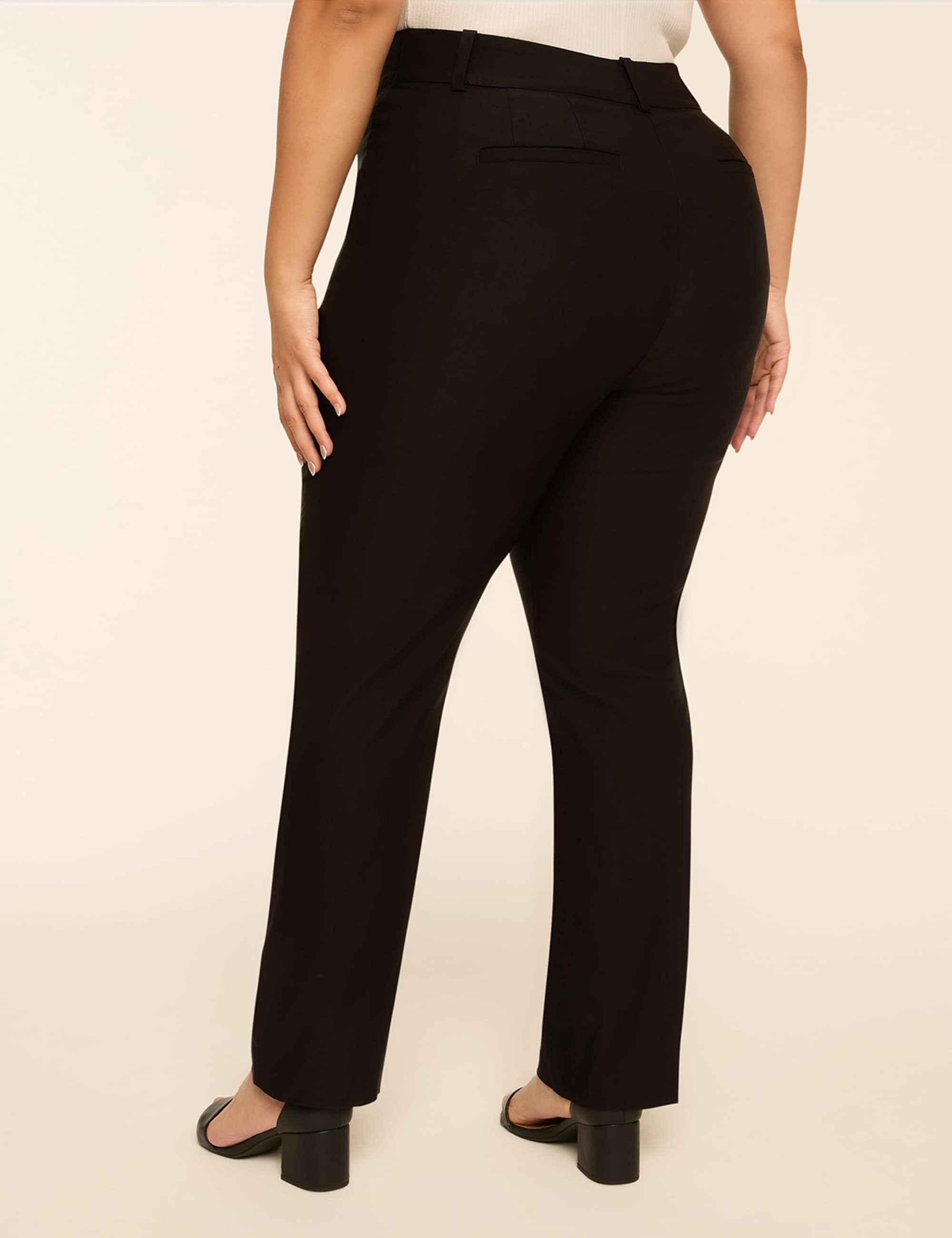 4-Season  High-Rise Straight Leg Pant