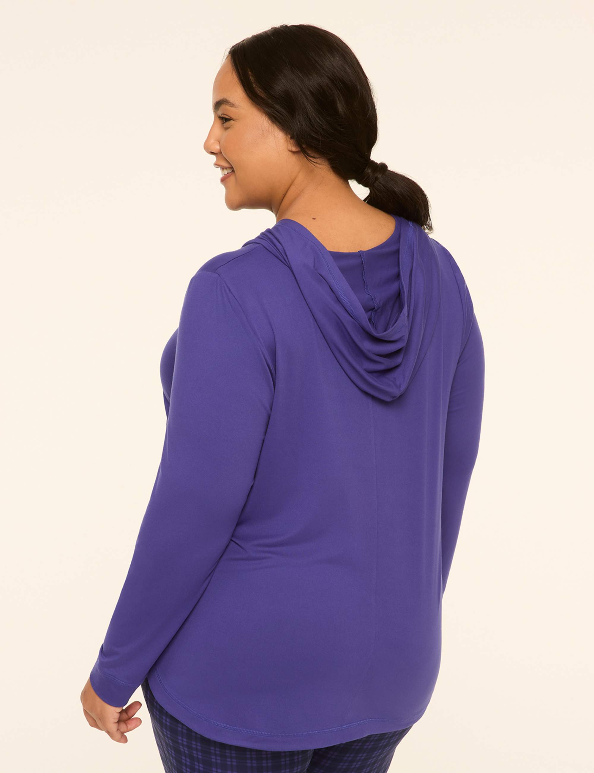 LIVI Soft Long-Sleeve V-Neck Hoodie