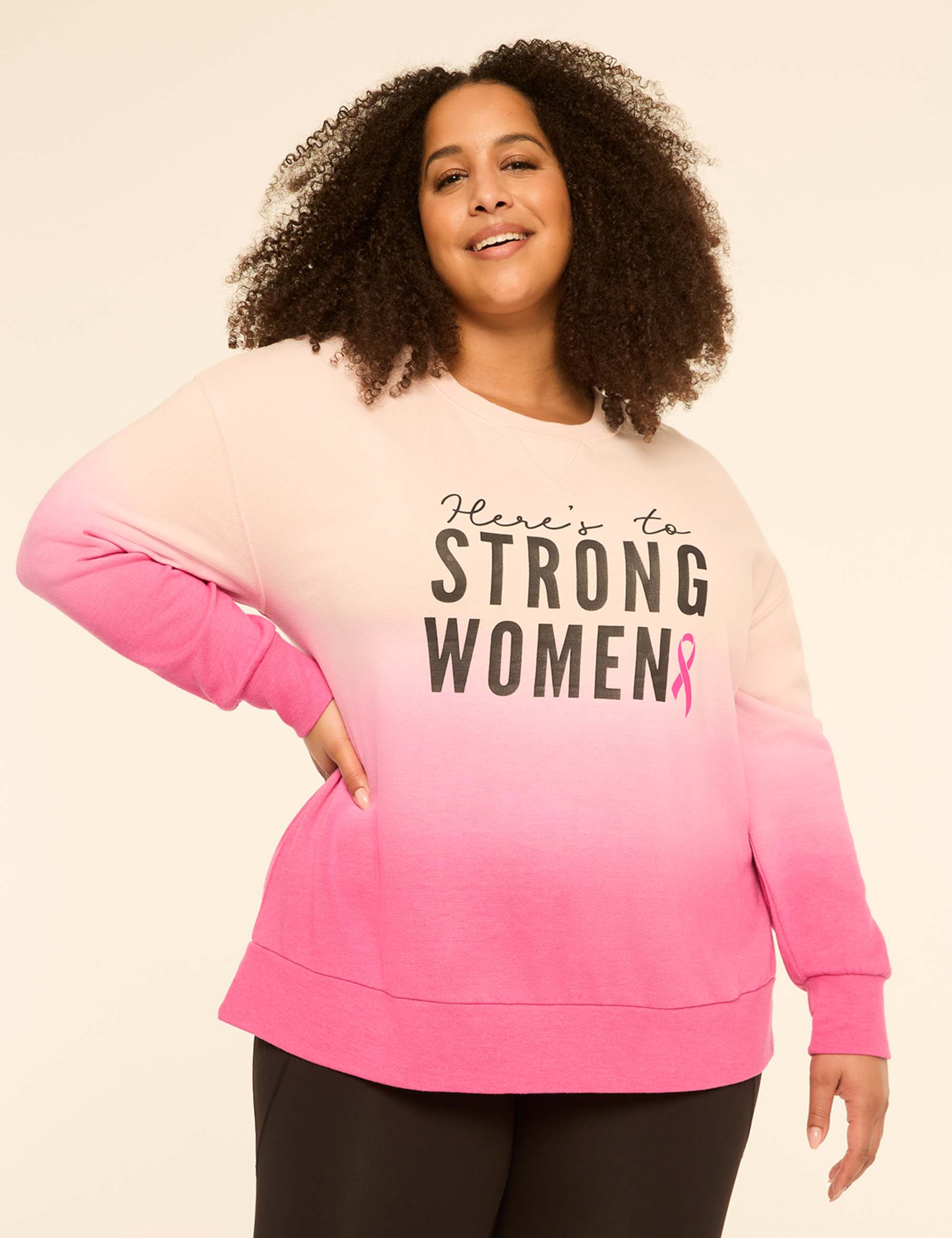 LIVI BCRF Crew-Neck Sweatshirt