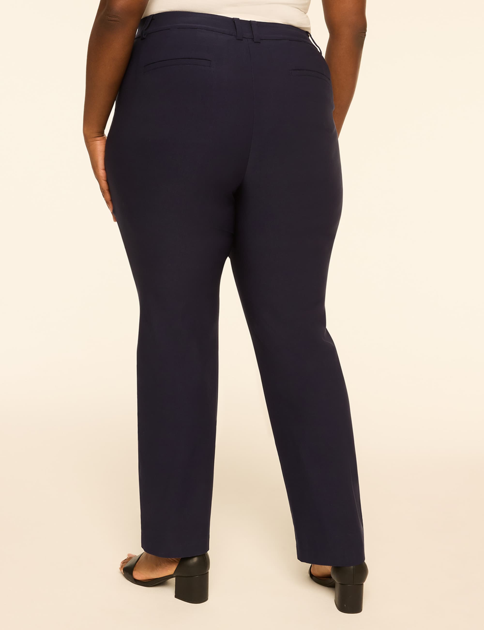 4-Season High-Rise Straight Leg Pant