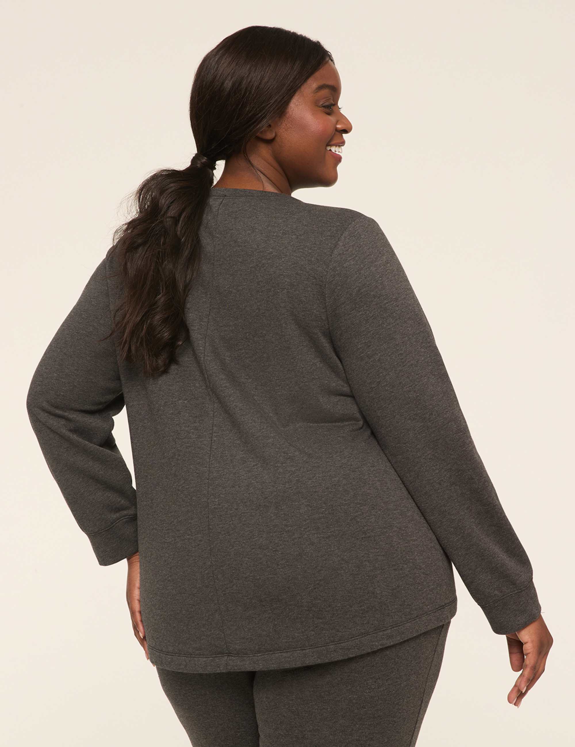 LIVI Crew-Neck French Terry Sweatshirt