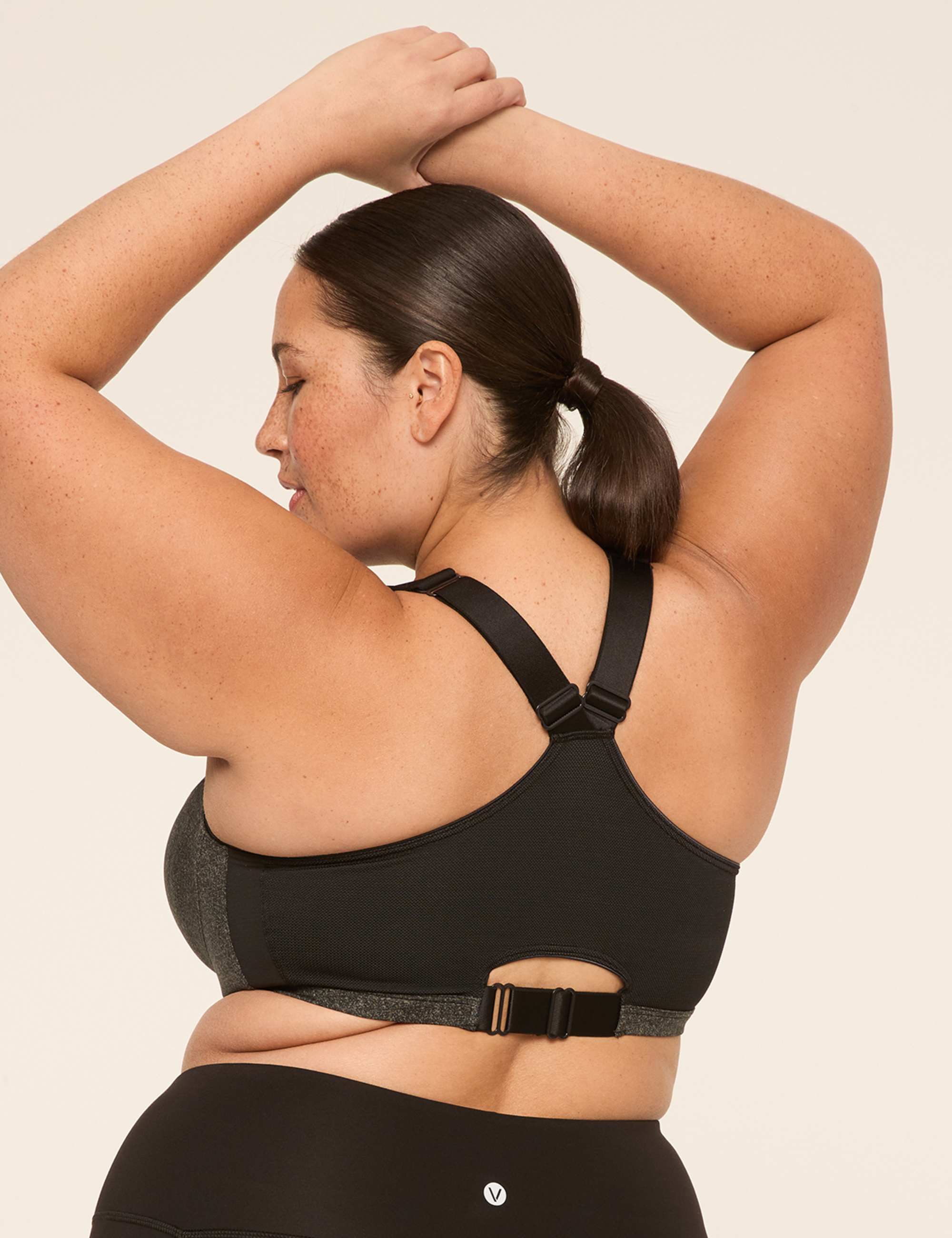 LIVI Max Support Comfort Zip-Front Sports Bra