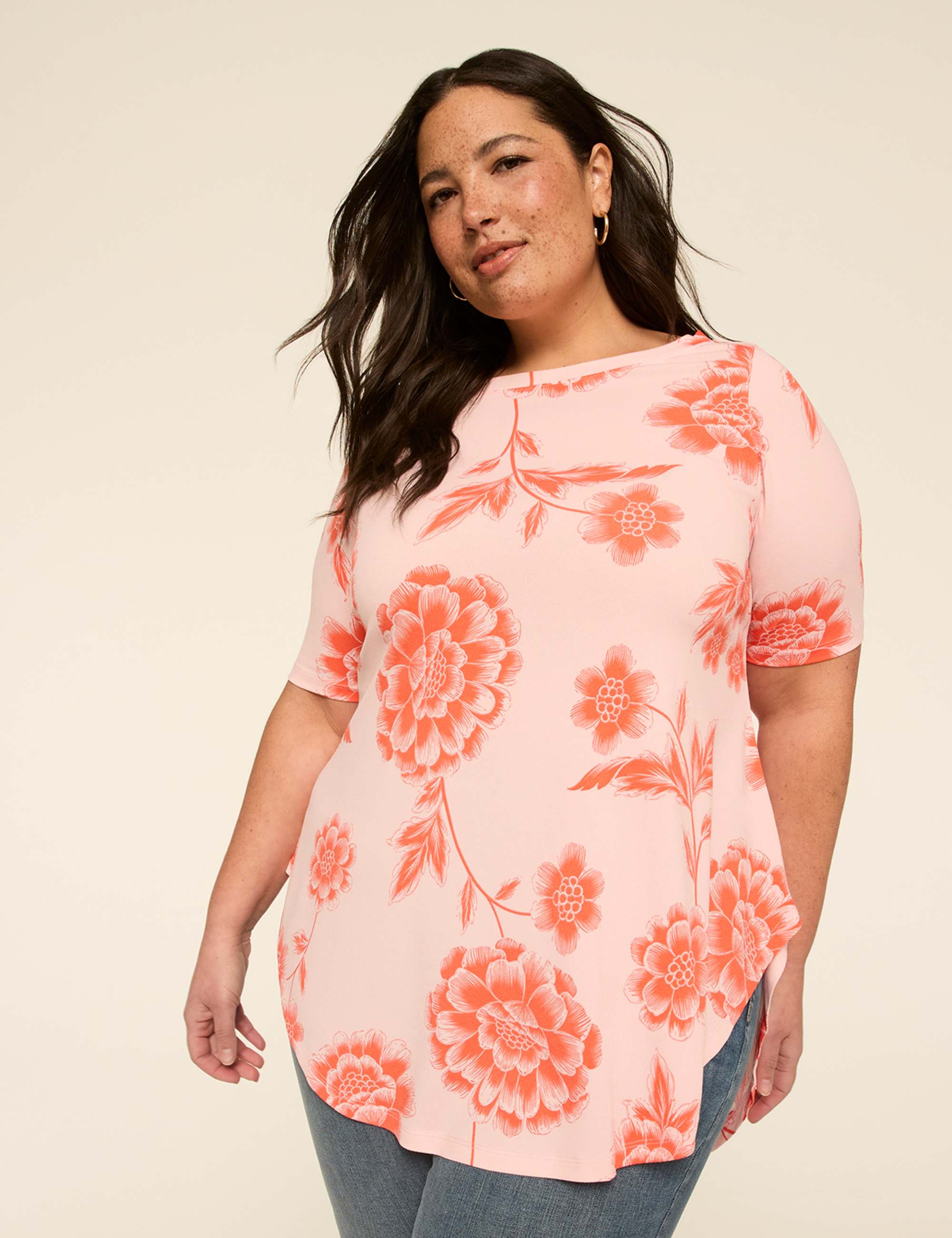 Swing Boatneck Tee