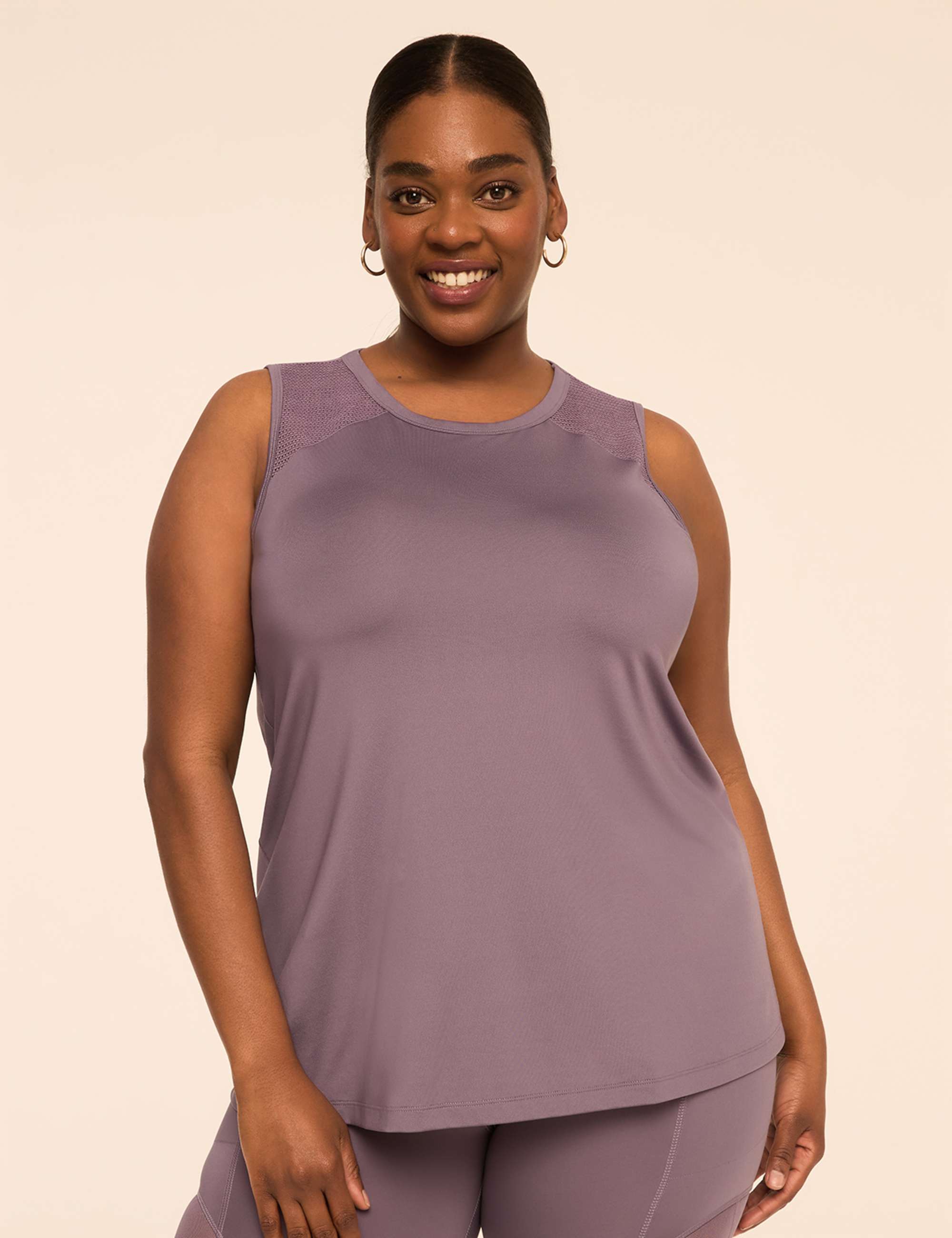 LIVI Go-Getter Wicking Mesh-Detail Tank