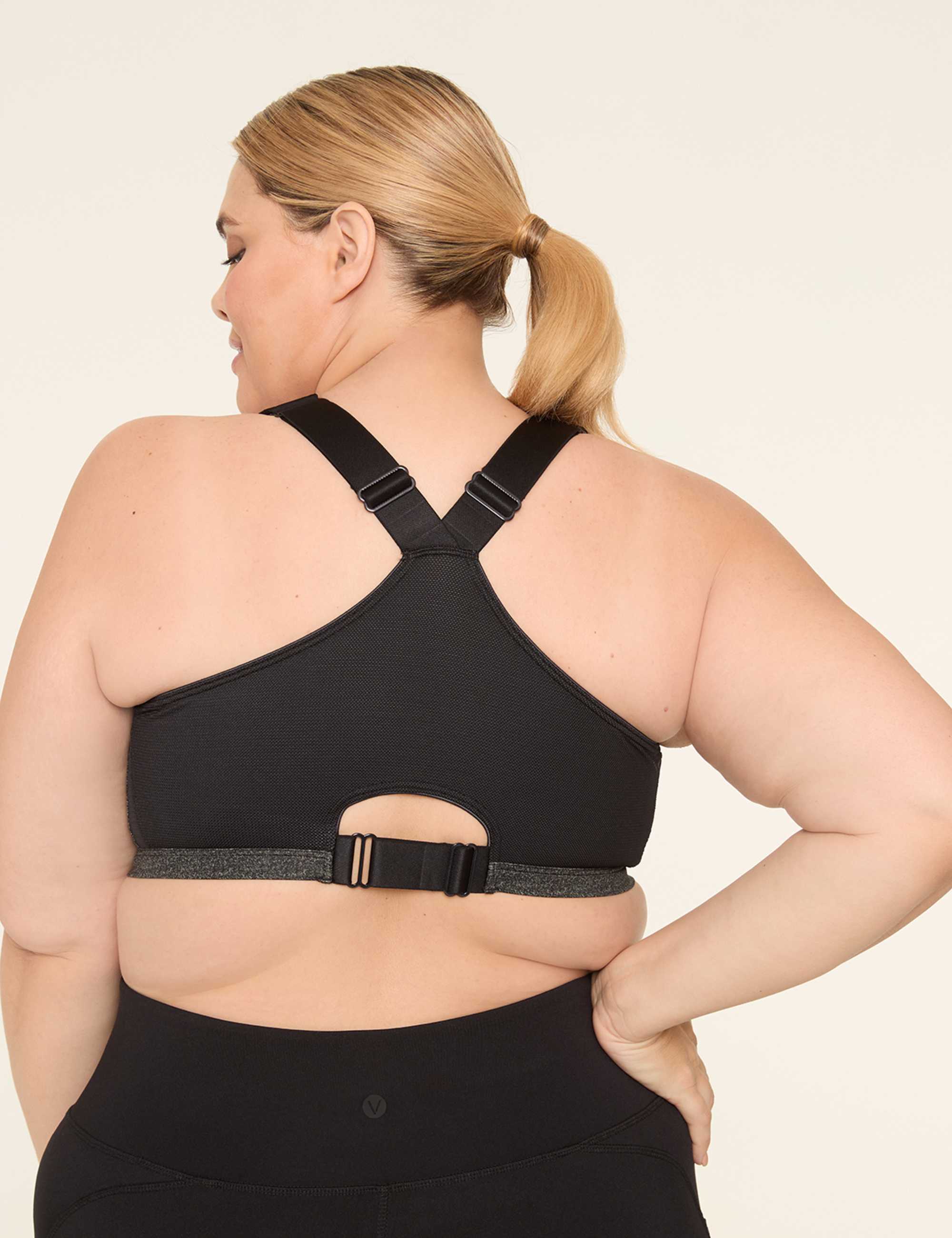 LIVI Max Support Comfort Zip-Front Sports Bra