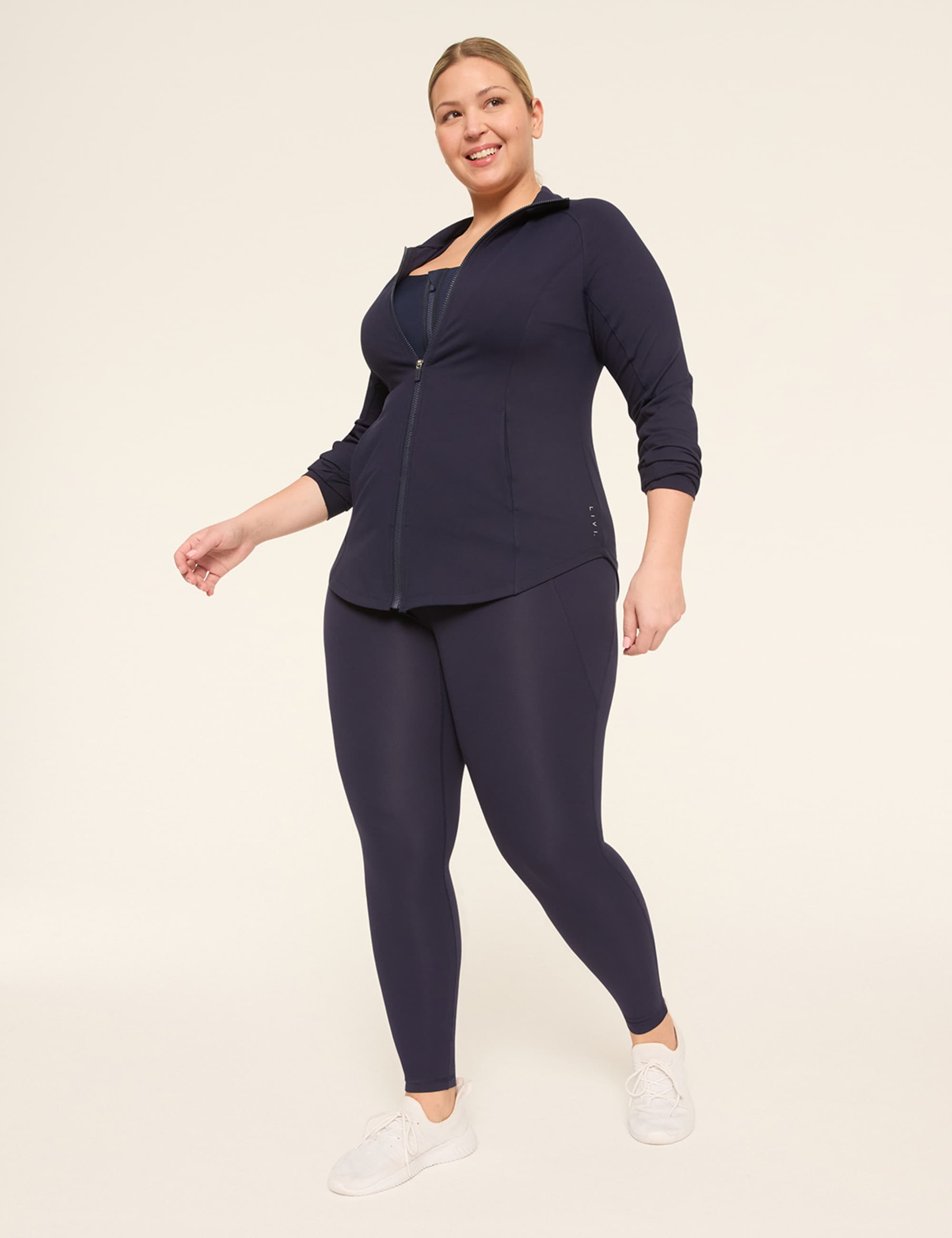 LIVI Soft Zip-Front Jacket