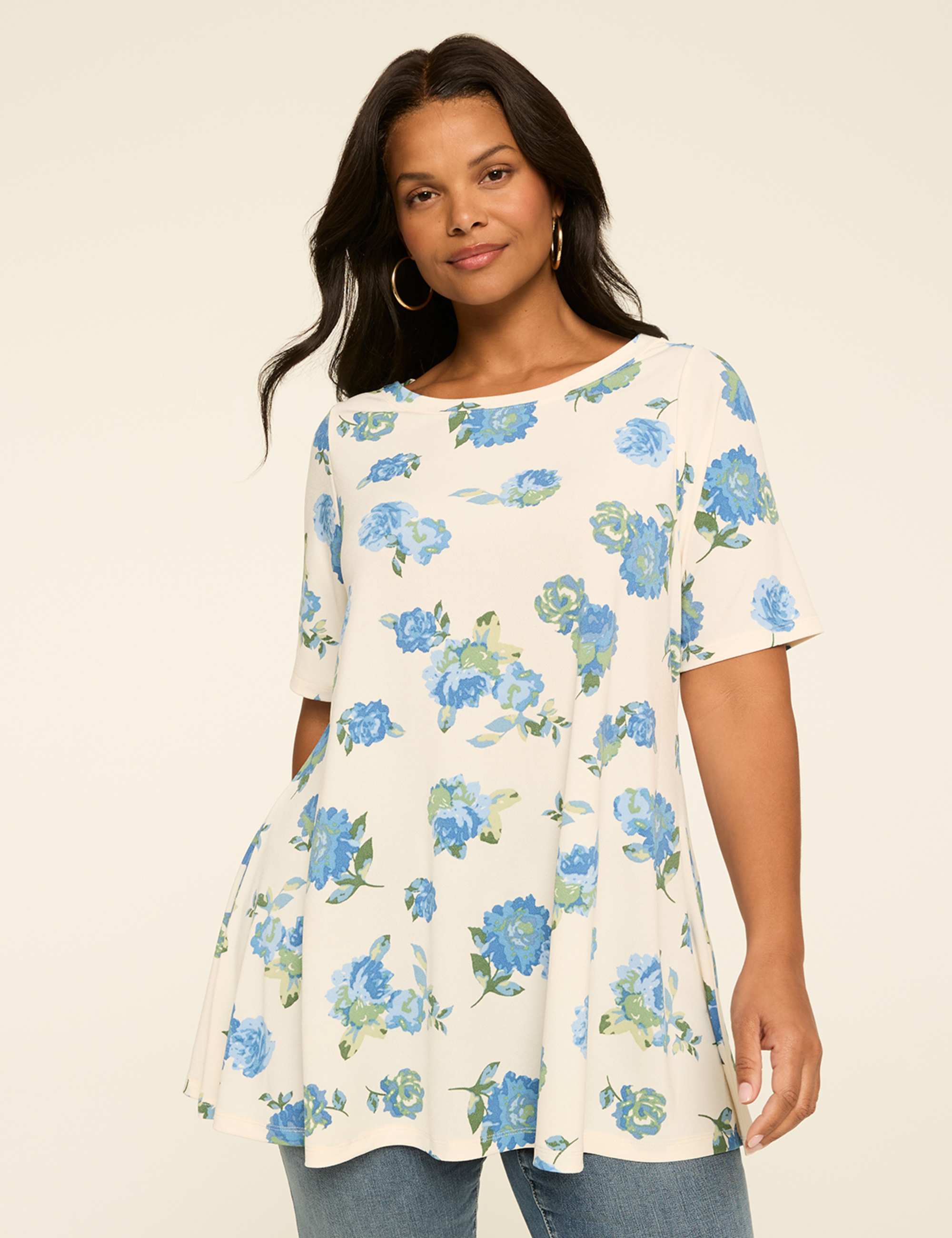 Swing Boatneck Tee